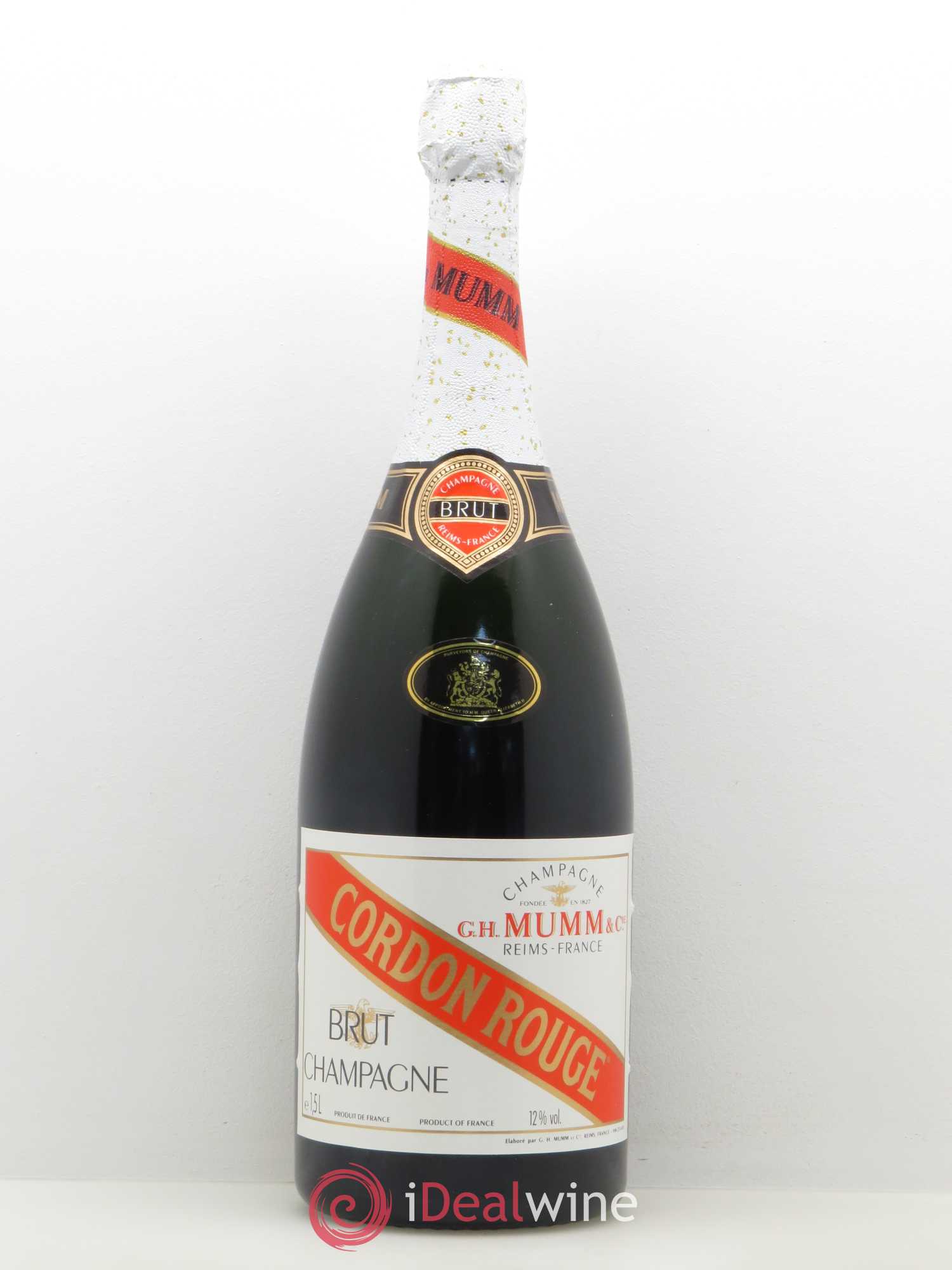 Acheter Brut Champagne Mumm Cordon Rouge (lot: 1620)