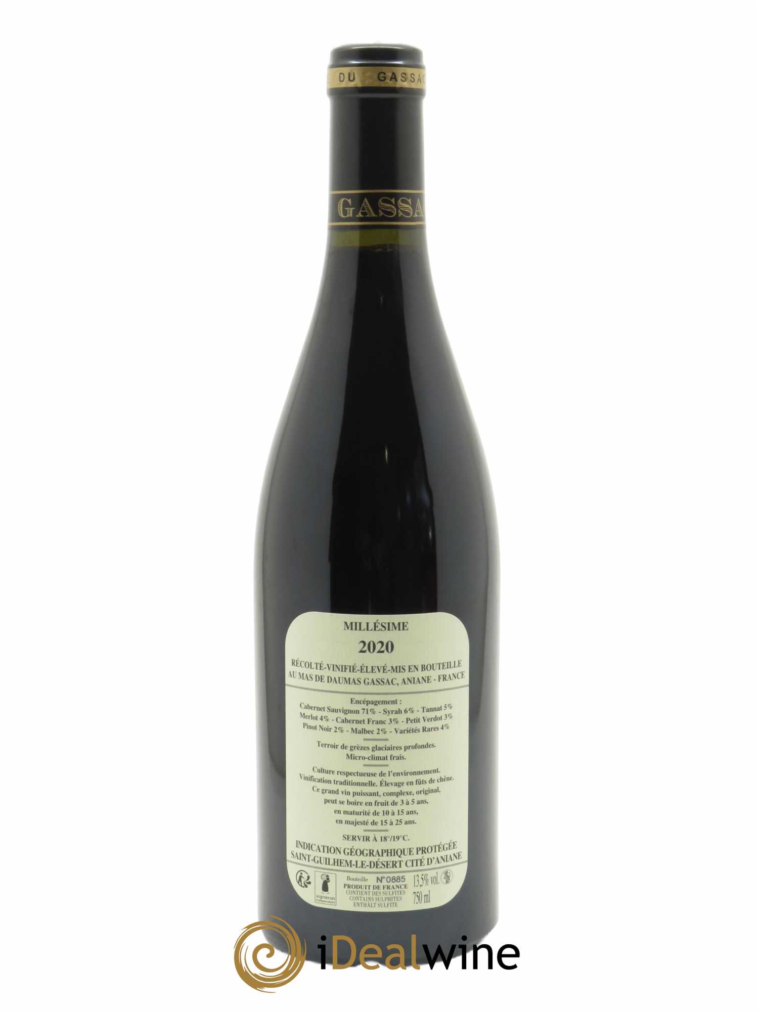 Acheter IGP St GuilhemleDésert Cité d'Aniane Mas Daumas Gassac