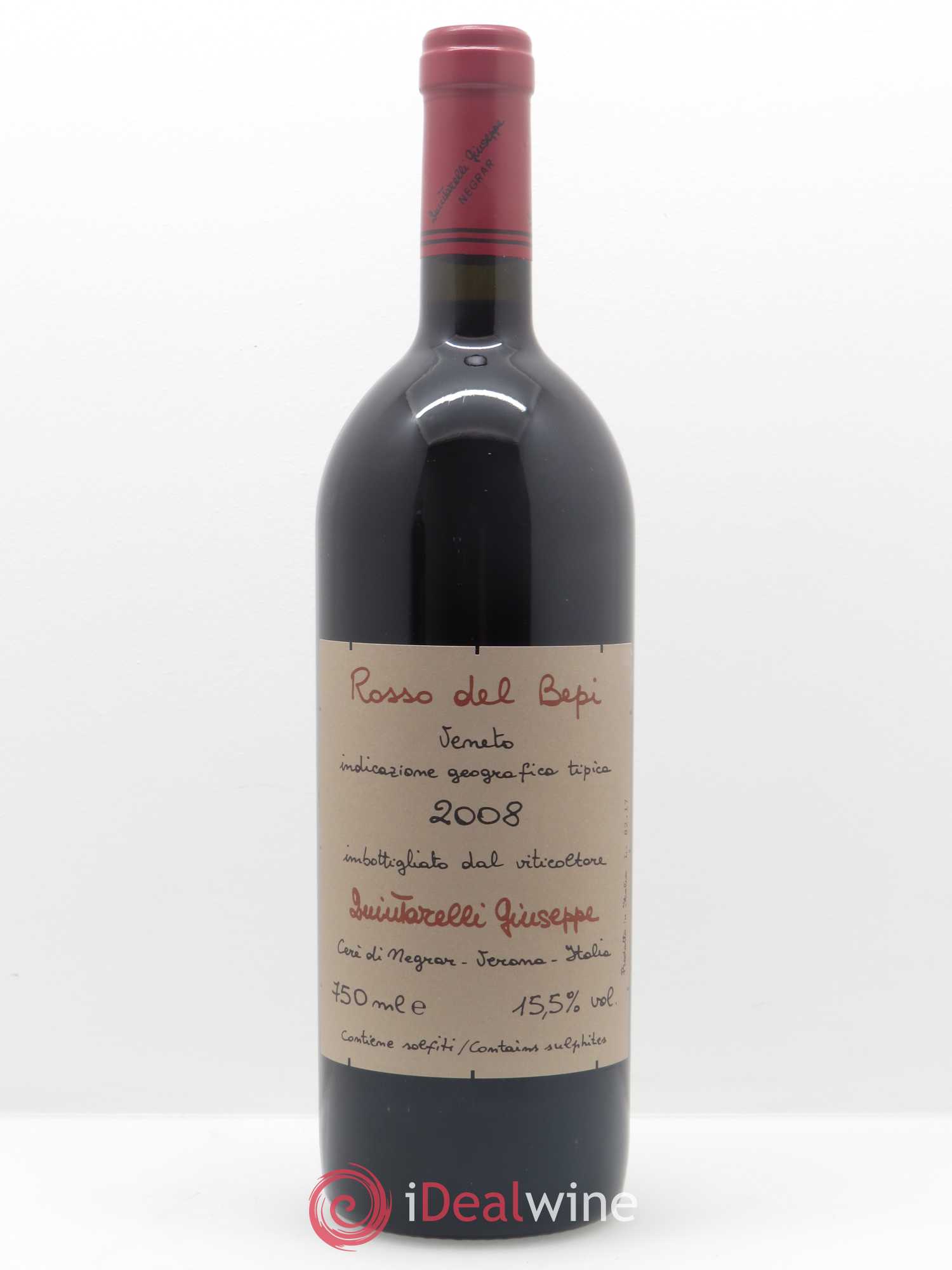 Acheter IGT Rosso del Bepi Giuseppe Quintarelli 2008 (lot 2580)