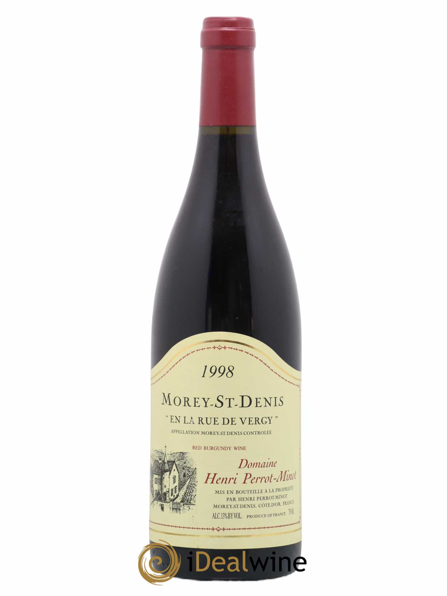 Acheter Morey SaintDenis La Rue De Vergy PerrotMinot 1998 (lot 2847)