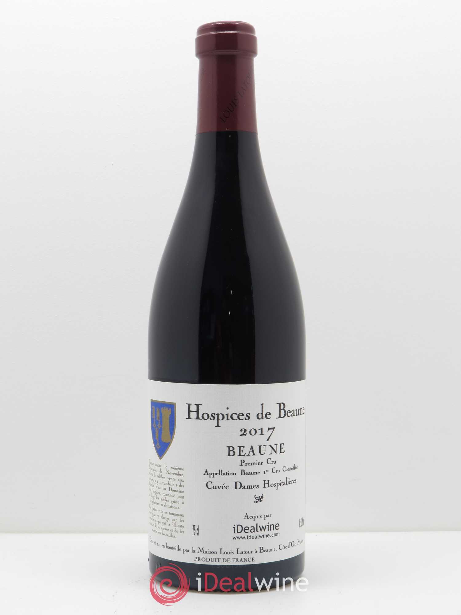 Acheter Beaune 1er Cru Cuvee Des Dames Hospitalieres Hospices De Beaune 2017 Lot 9653