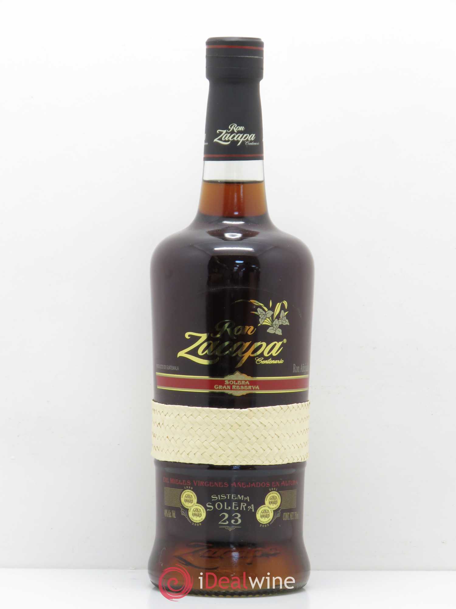 Buy Rhum Ron Zacapa Centenario Solera gran reserva 23 Anos Rum (lot 142)