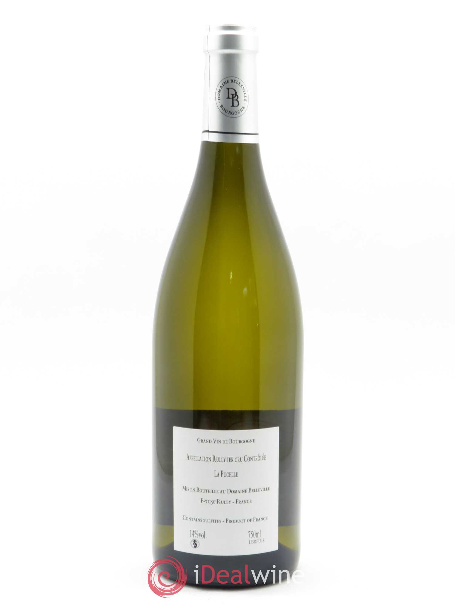 Acheter Rully 1er Cru La Pucelle Belleville 2018 (lot 25176)