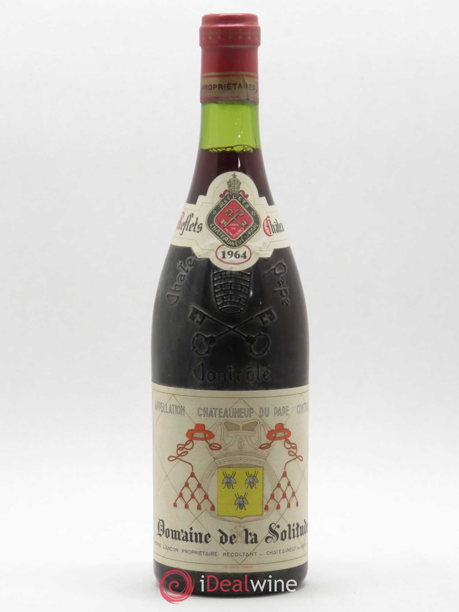 Buy Chateauneuf Du Pape Domaine De La Solitude 1964 Lot 6063