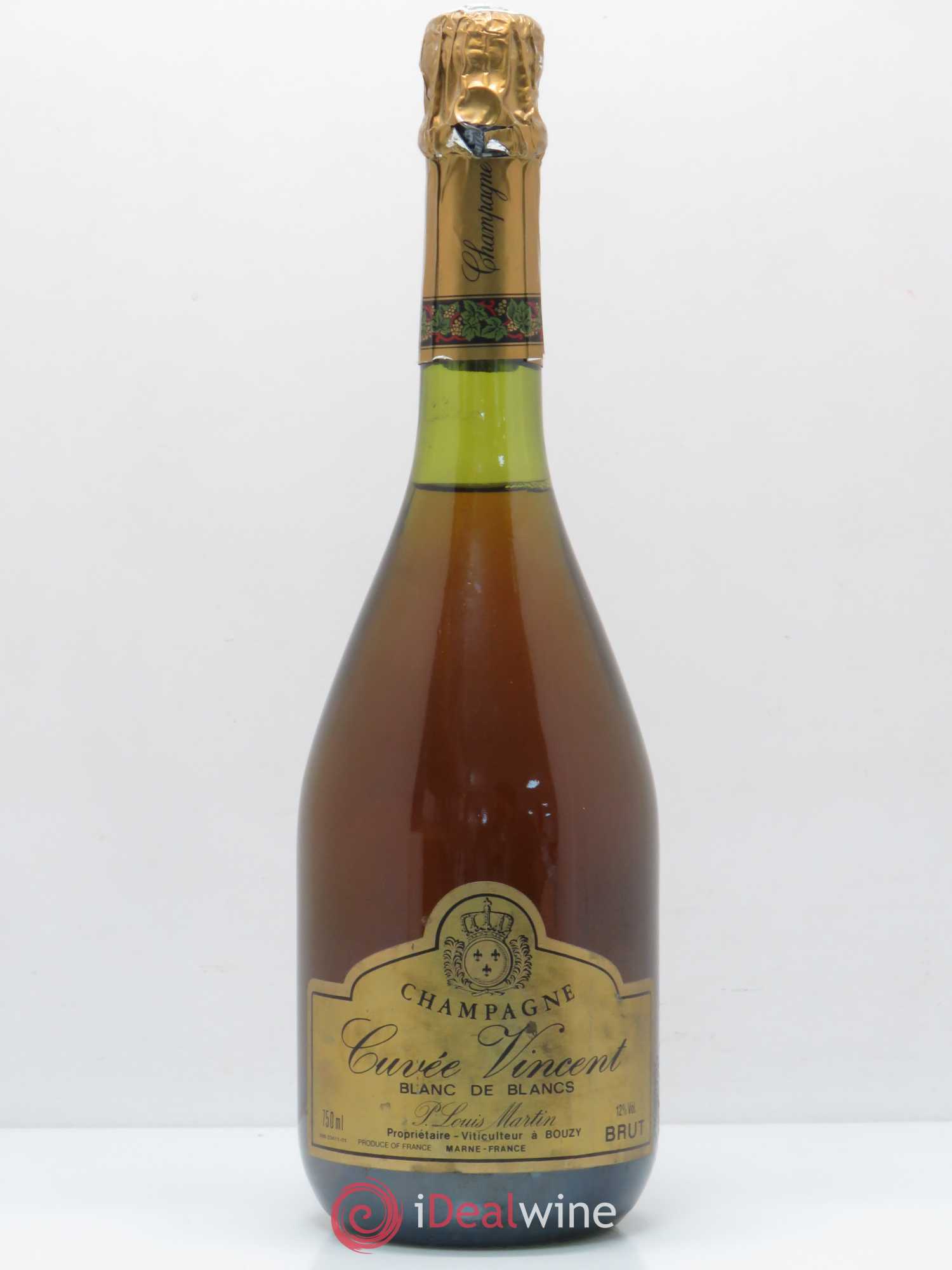 Acheter Champagne Champagne Louis Martin Cuvée Vincent Blanc de Blancs