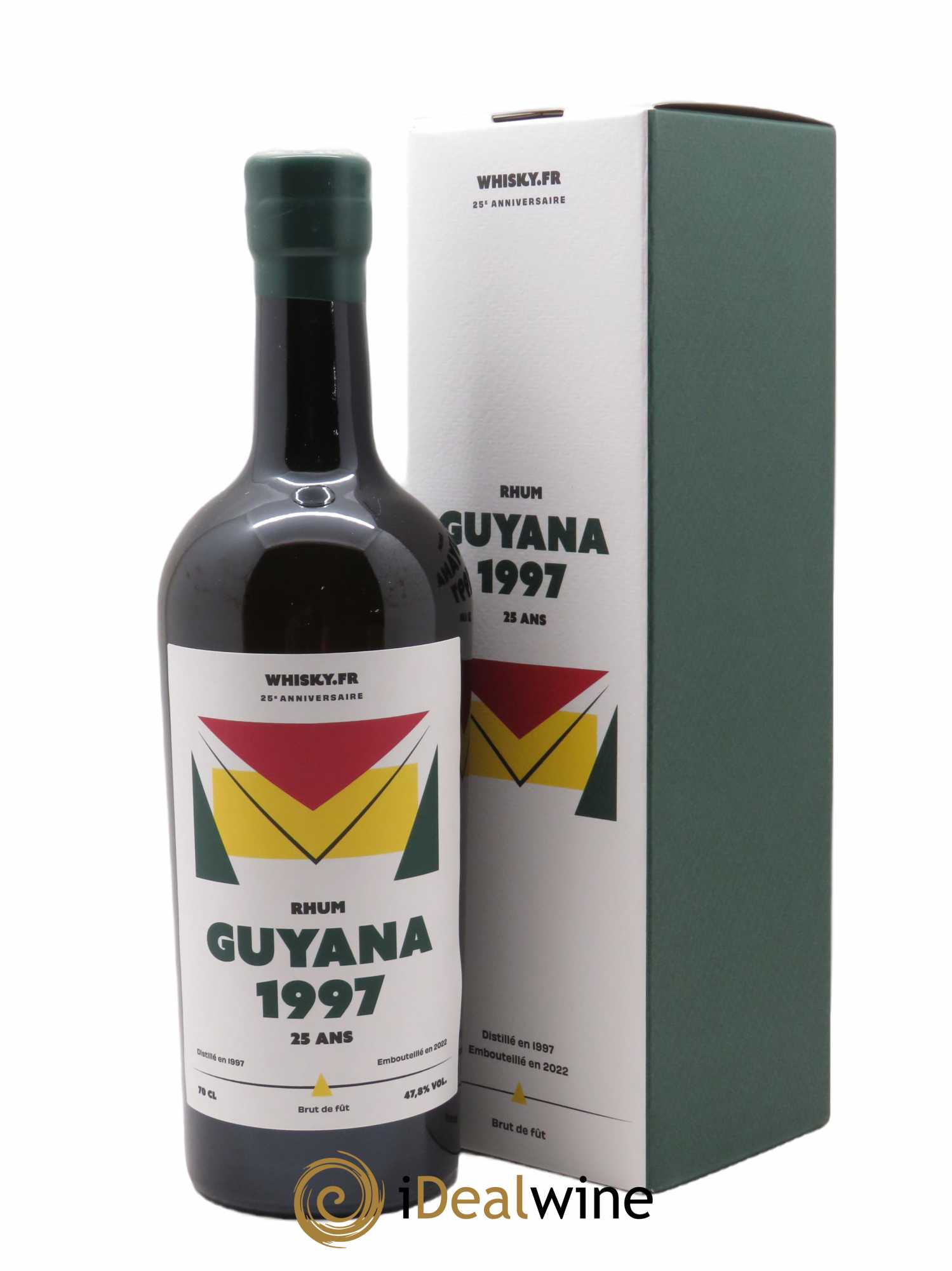 Acheter Rhum Guyana Port Mourant 25 ans (70 cl) 1997 (lot 4934)