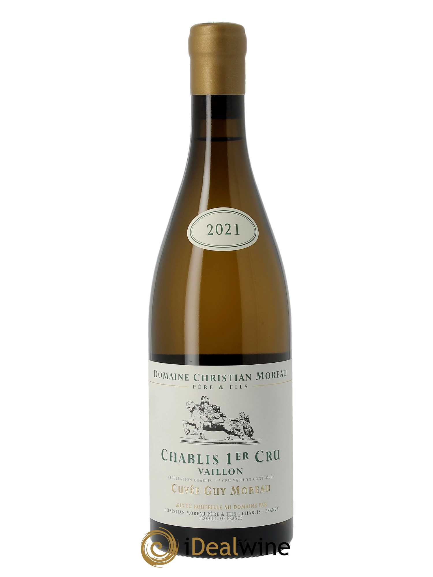 Buy Chablis 1er Cru Vaillon Cuvée Guy Moreau Christian Moreau 2021 (lot