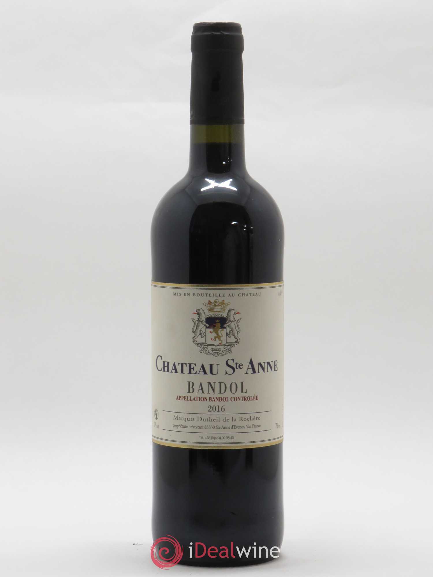 Acheter Bandol Château Saint Anne 2016 (lot 30)