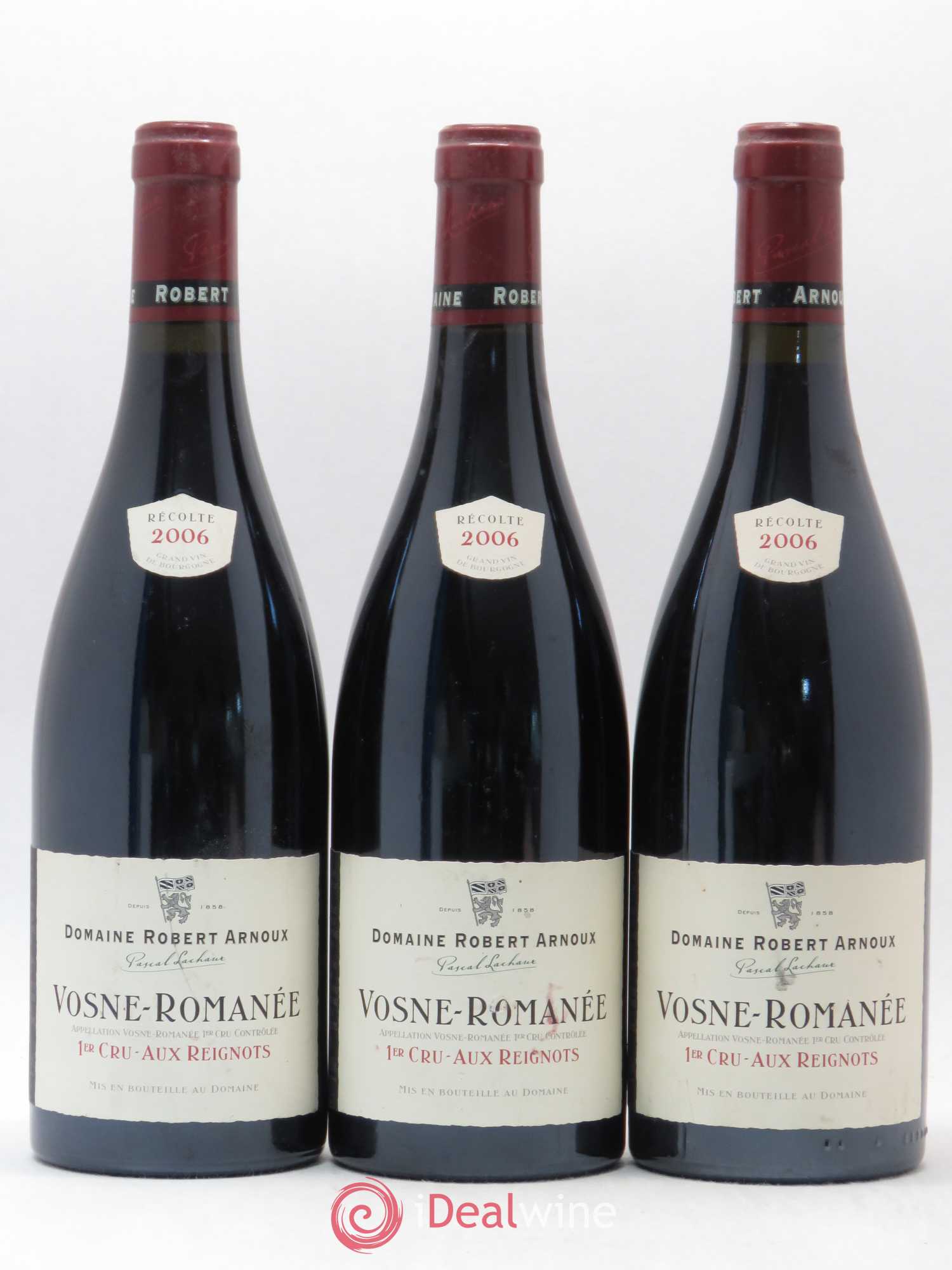 Buy Vosne-Romanée 1er Cru Aux Reignots Domaine Robert Arnoux 2006 (lot ...