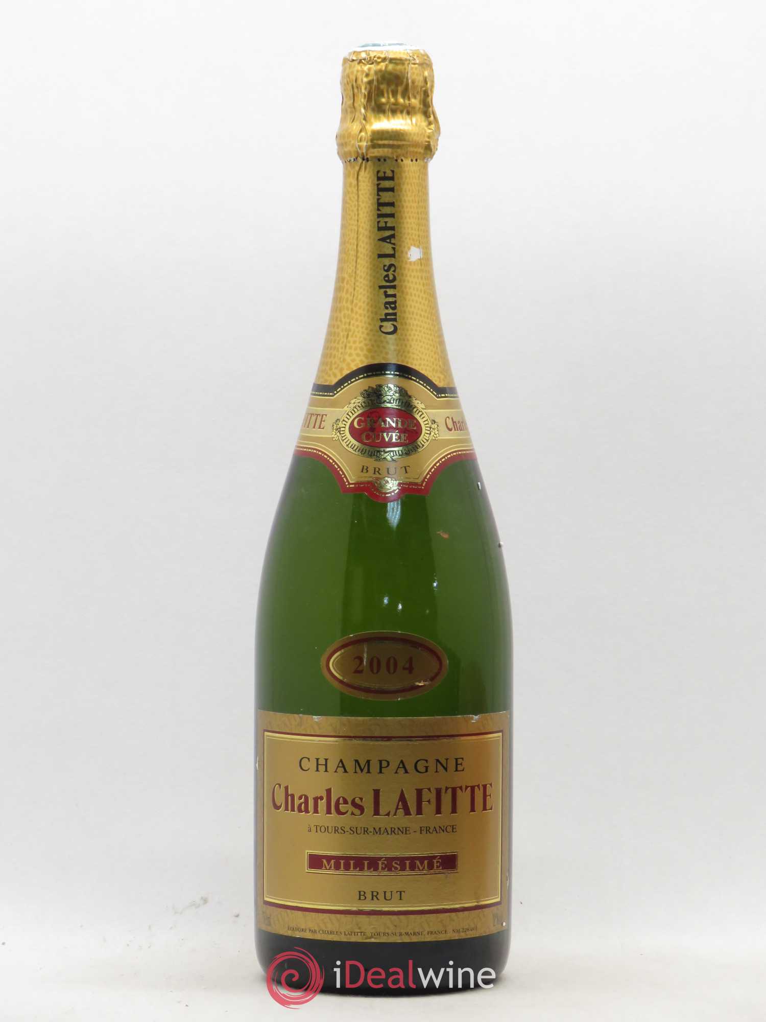 Buy Champagne Champagne Charles Lafitte Millesime Grande Cuvee 2004 Lot 1571