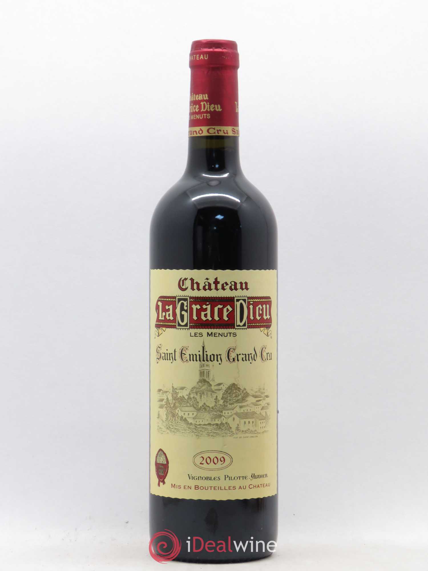 Acheter Château la Grâce Dieu les Menuts 2009 (lot 12092)