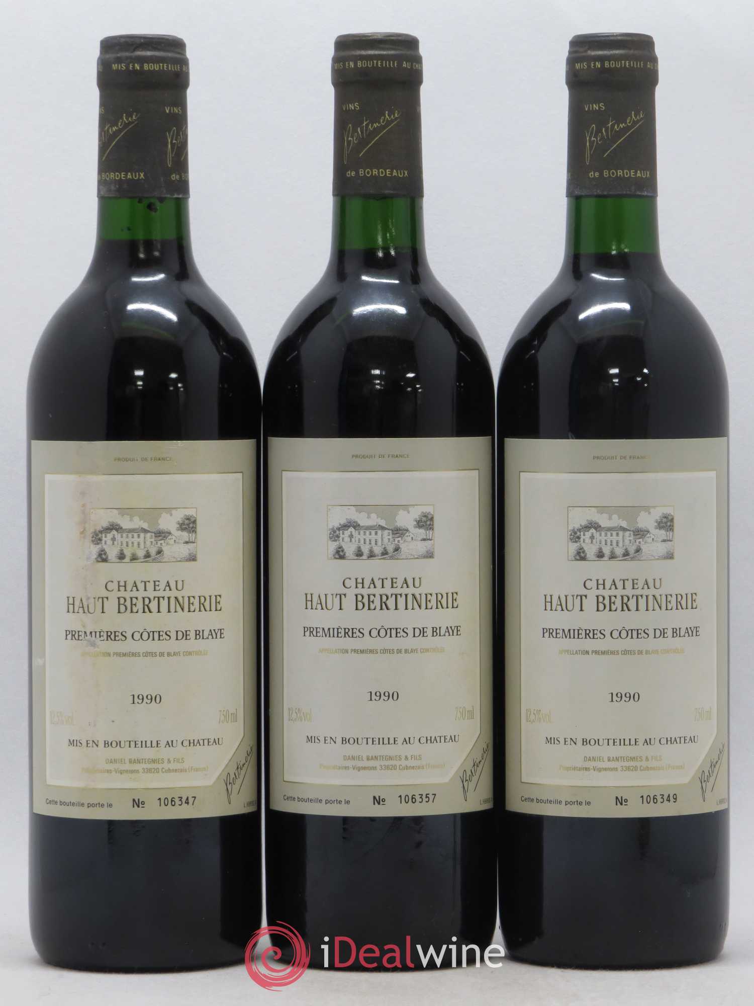 Acheter PremièresCôtesdeBlaye (BlayeCôtesdeBordeaux) Château Haut