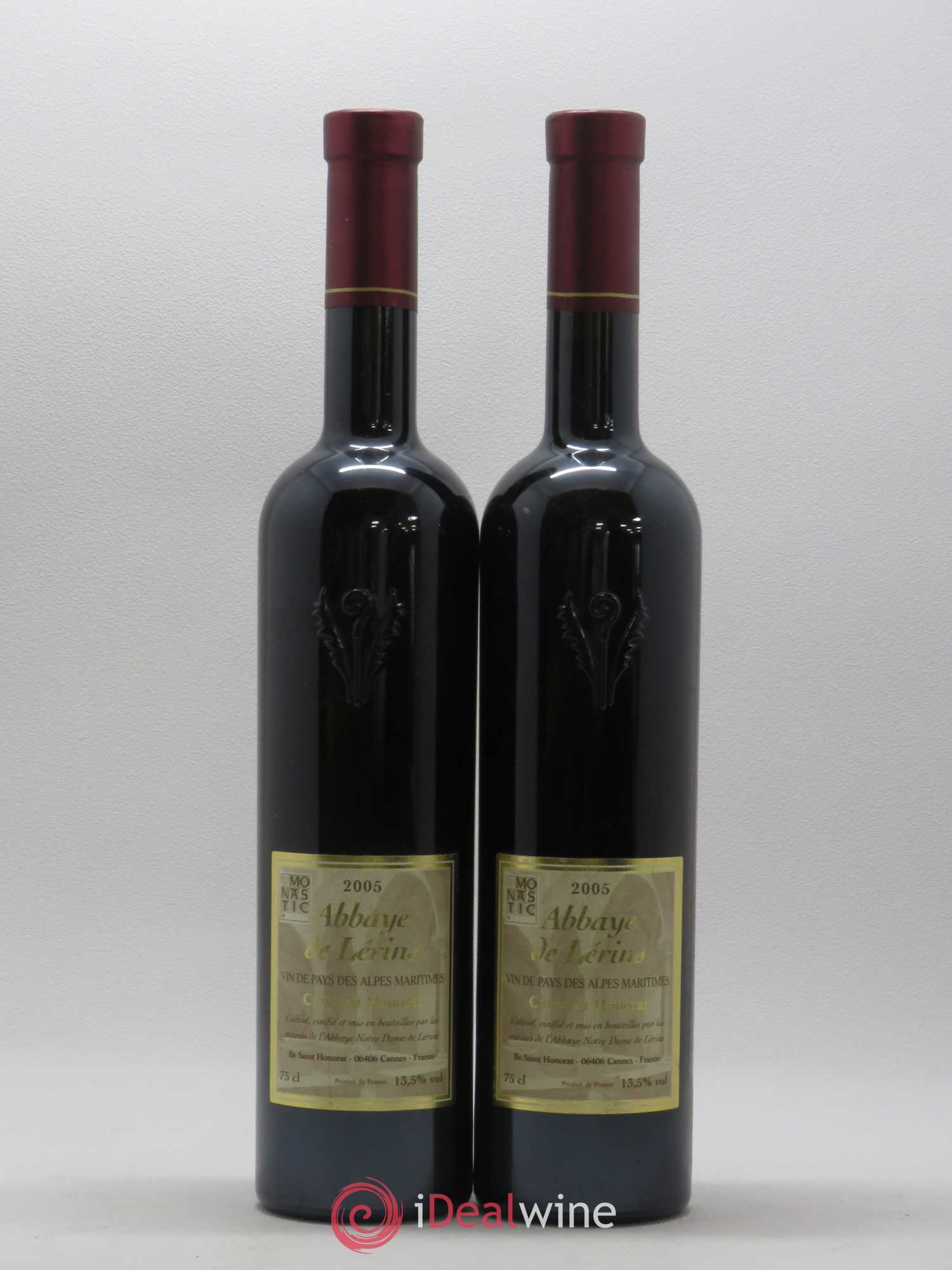 Buy IGP Méditerranée Abbaye de Lérins Vin de Pays Cuvée Saint Honorat