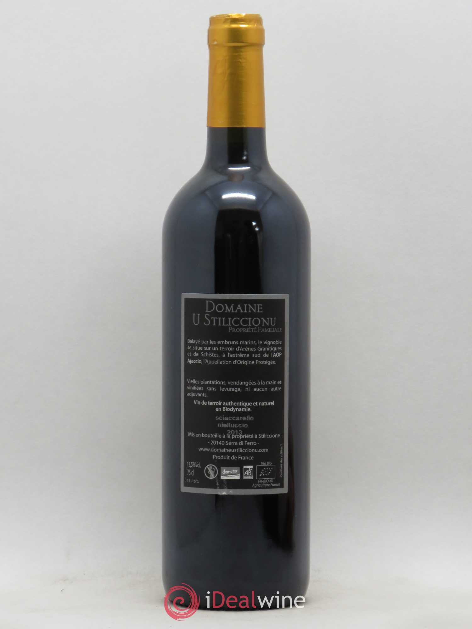 Acheter Ajaccio Kalliste Domaine U Stiliccionu 2013 (lot 588)