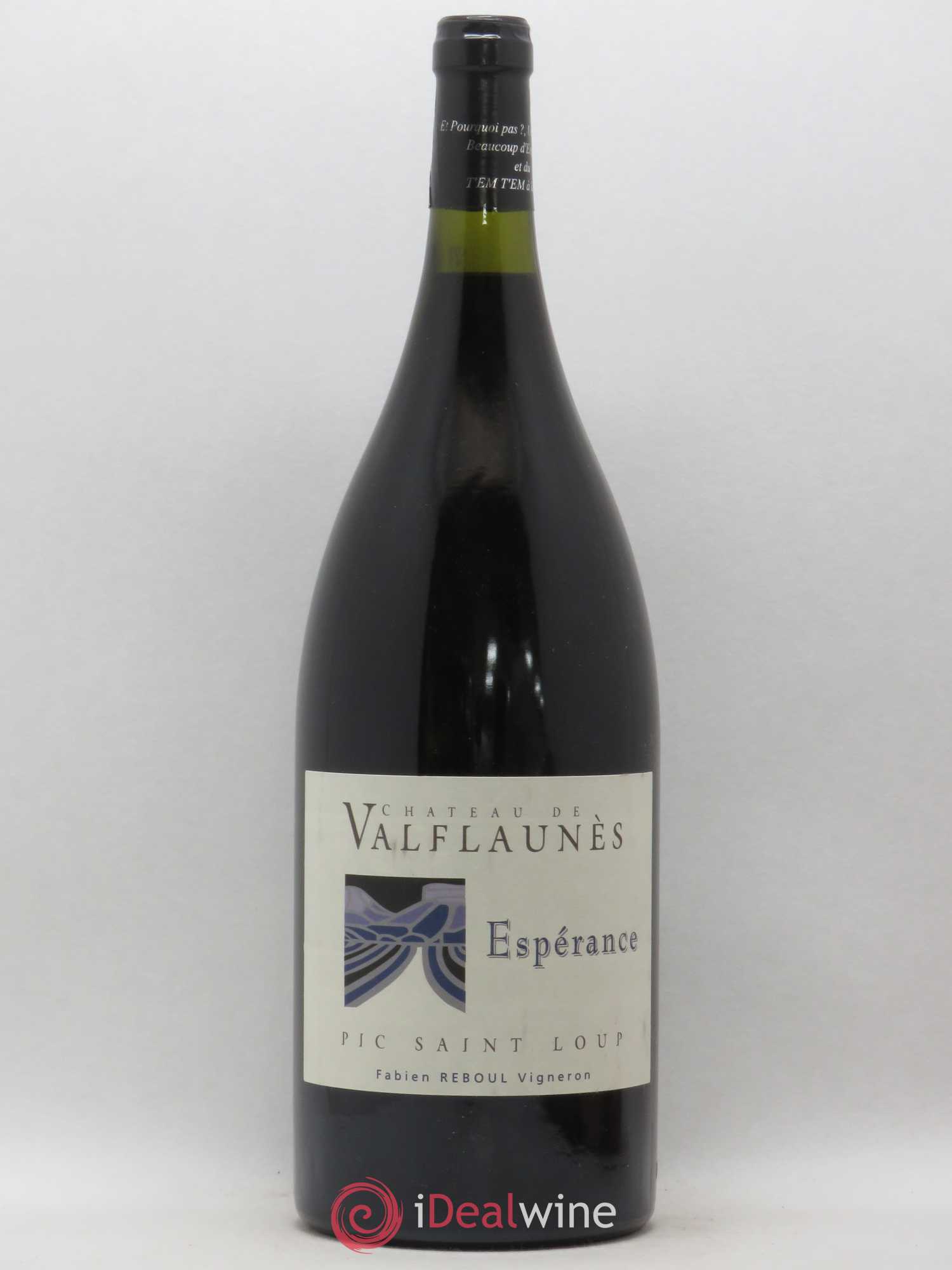 Buy Coteaux du Languedoc Pic SaintLoup Chateau de Valflaunes Esperance (no reserve) 2012 (lot