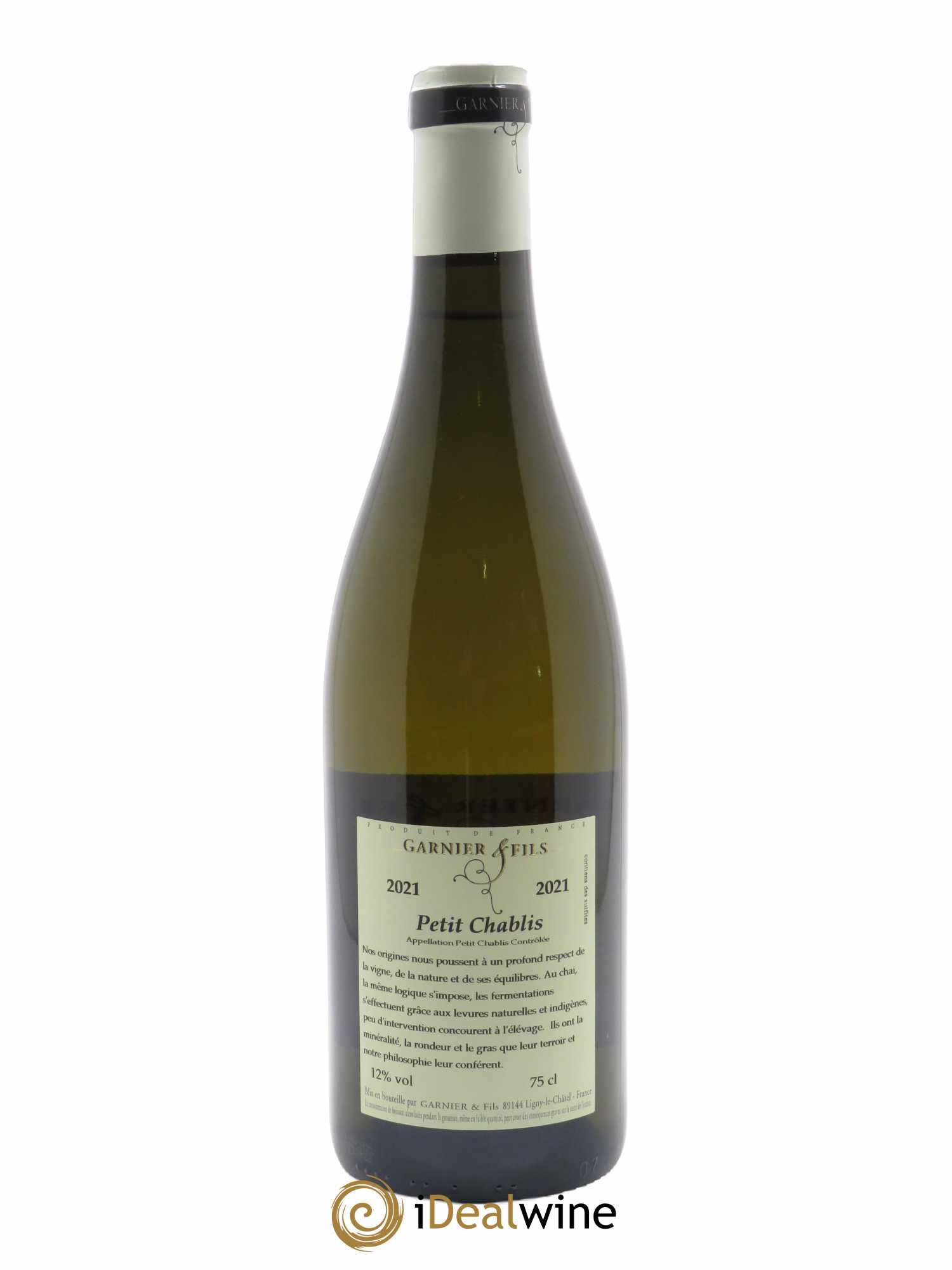 Buy Petit Chablis Garnier & Fils 2021 (lot 66090)
