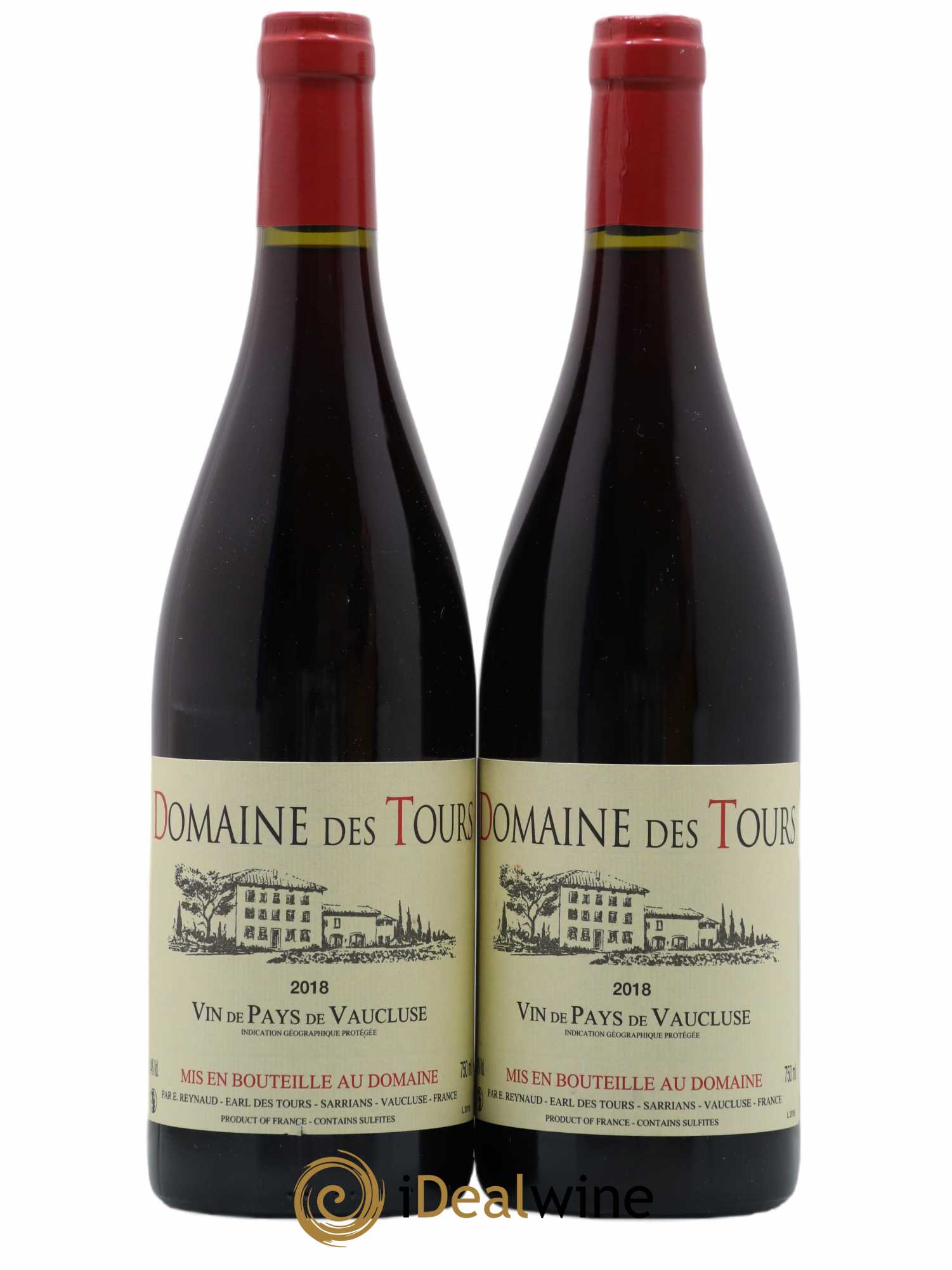 Acheter IGP Vaucluse (Vin de Pays de Vaucluse) Domaine des Tours