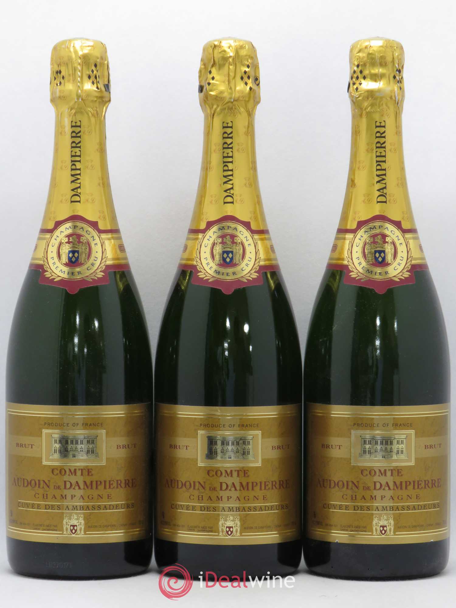 Acheter Champagne Cuvée des Ambassadeurs Comtes de Dampierre (sans prix de réserve) (lot 544)