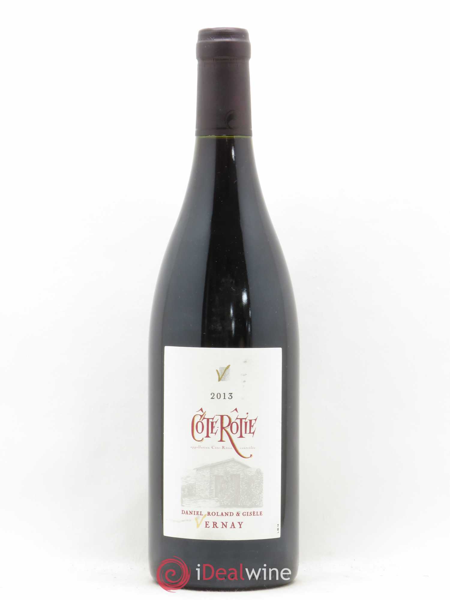 Acheter CôteRôtie Daniel Roland et Gisèle Vernay 2013 (lot 7000)