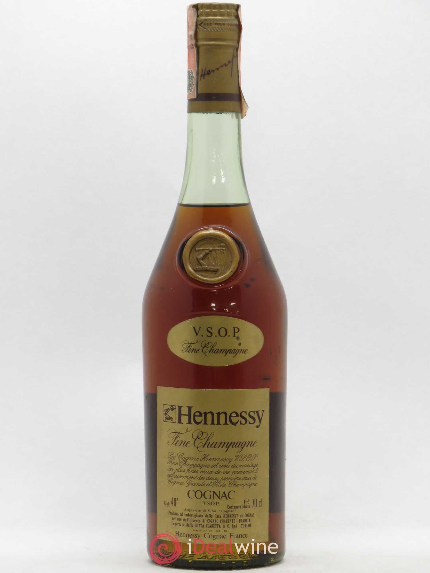 Buy Cognac Hennessy Fine Champagne VSOP (lot: 21)
