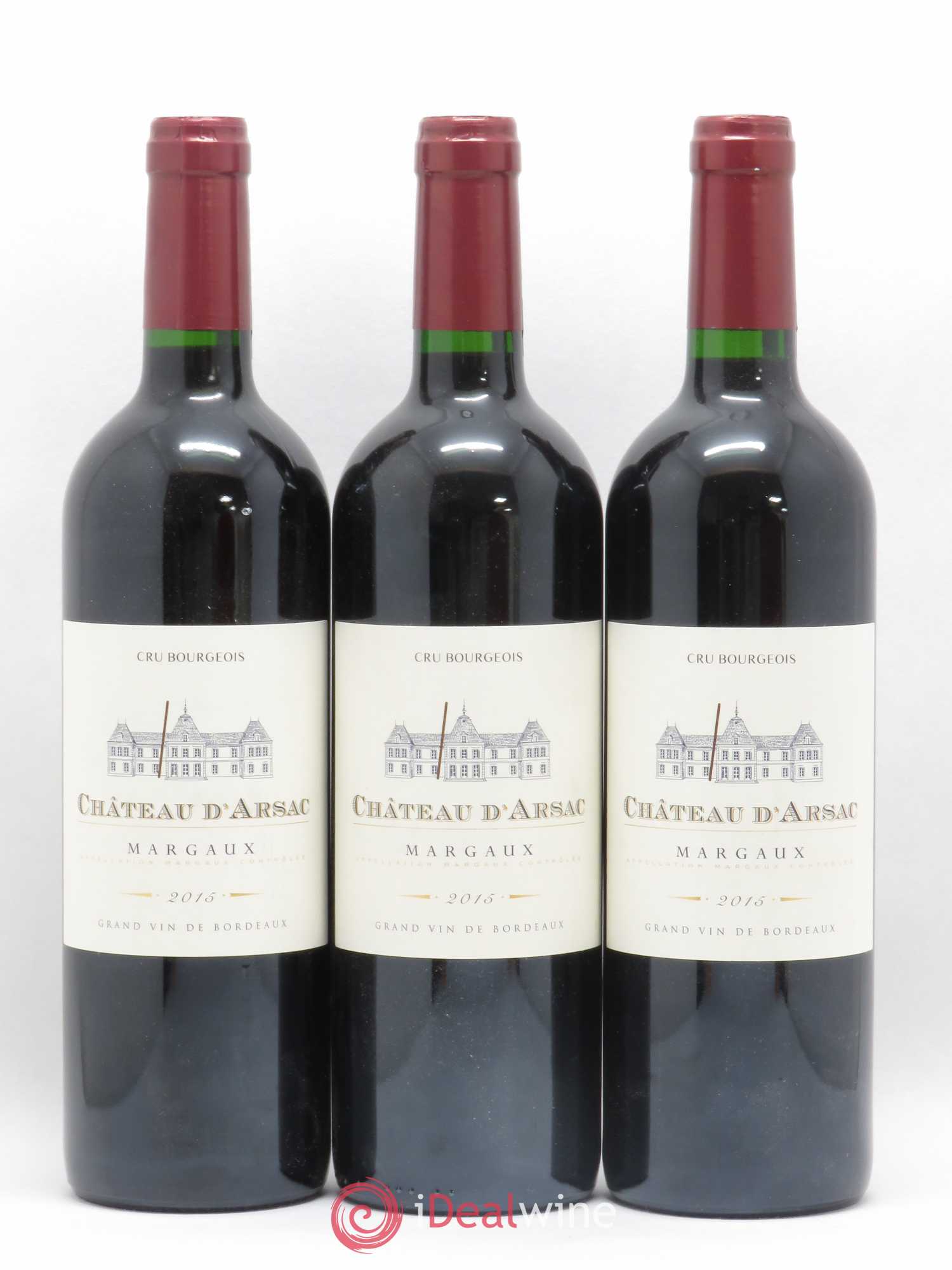 Acheter Château d'Arsac Cru Bourgeois 2015 (lot 9002)