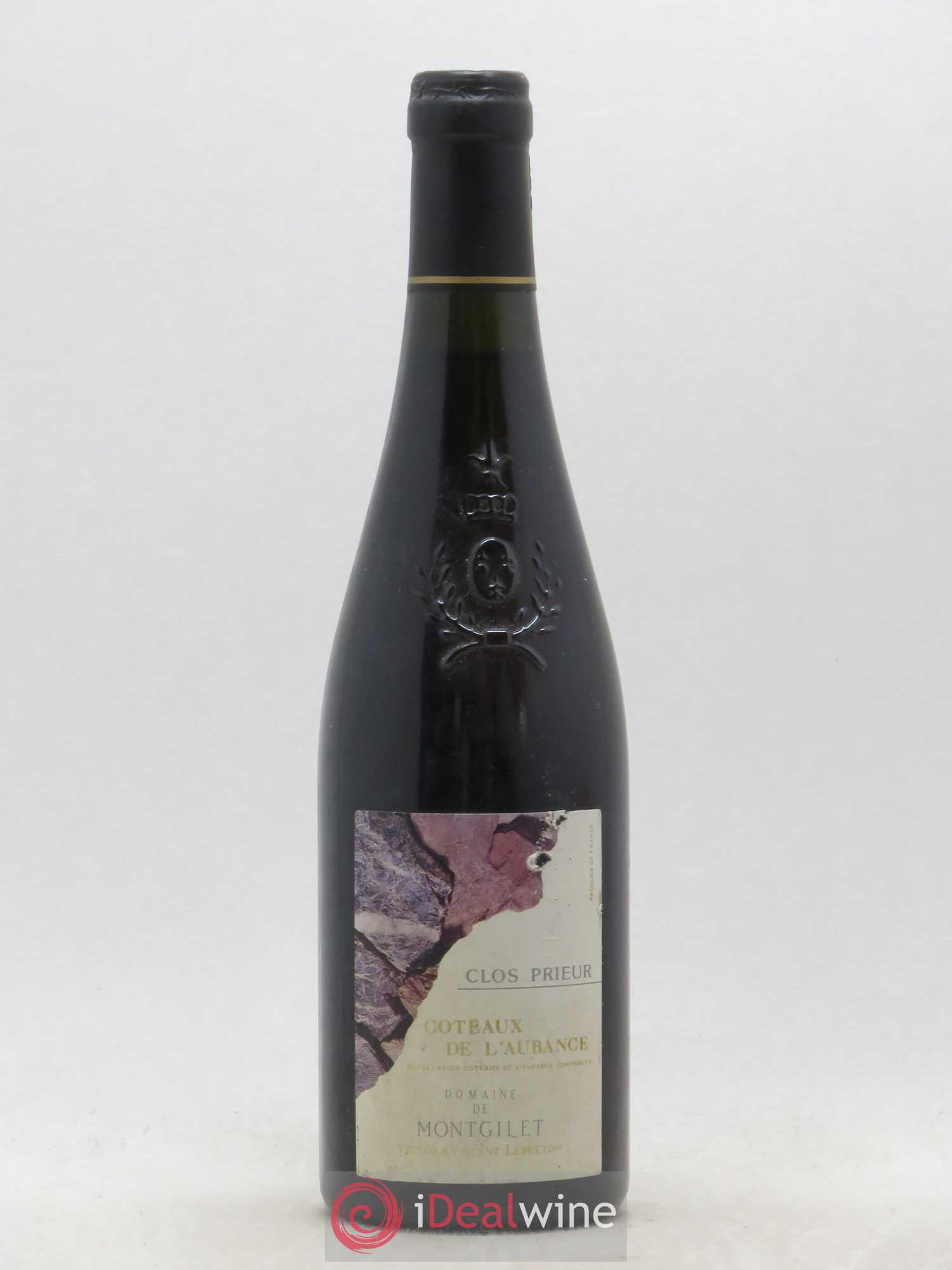 Acheter Coteau de l'Aubance Clos Prieur Montgilet 50 Cl 1995 (lot 2136)