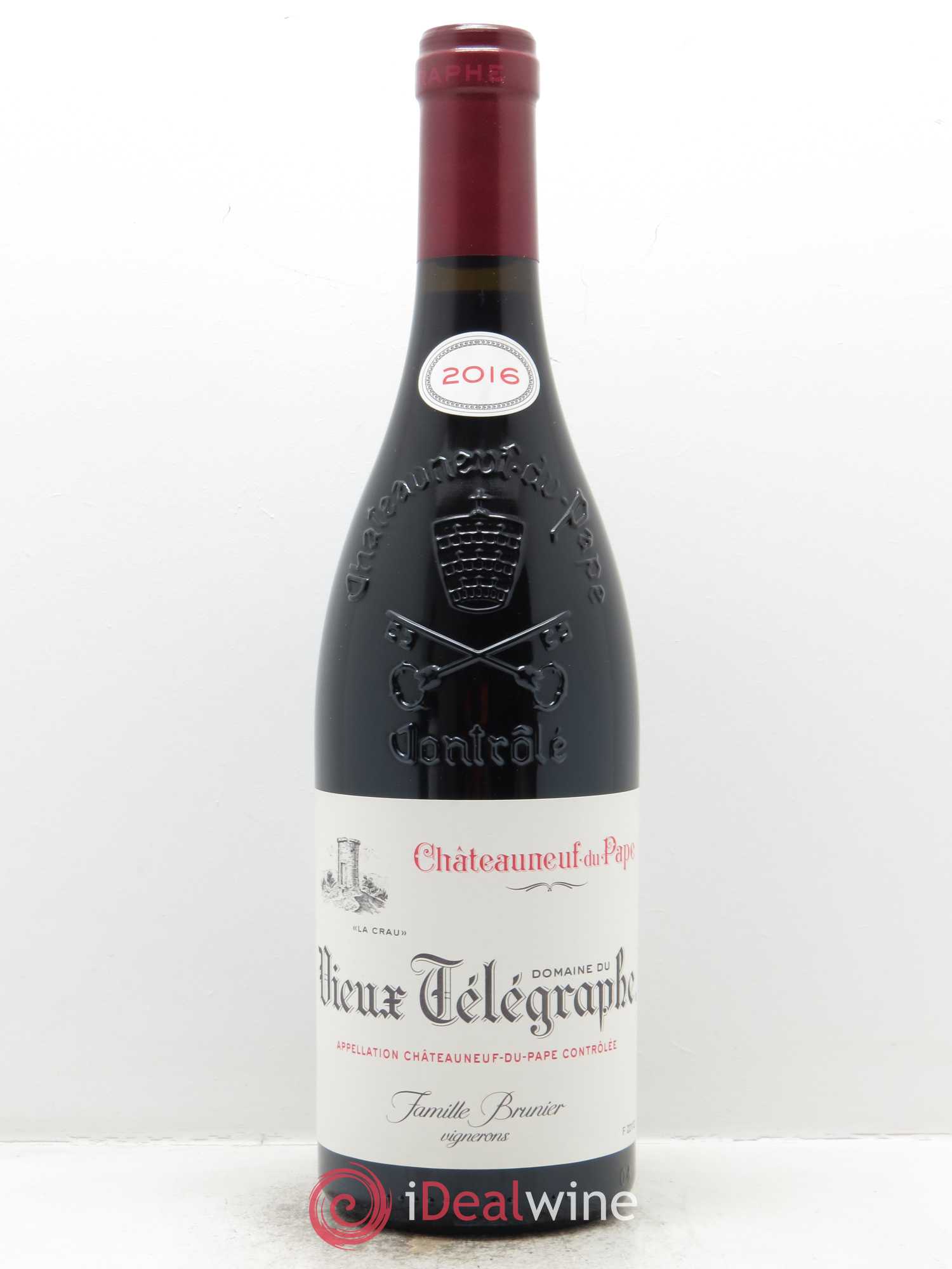 Buy Chateauneuf Du Pape Vieux Telegraphe Domaine Du Vignobles Brunier Owc If 6 2016 Lot 28914