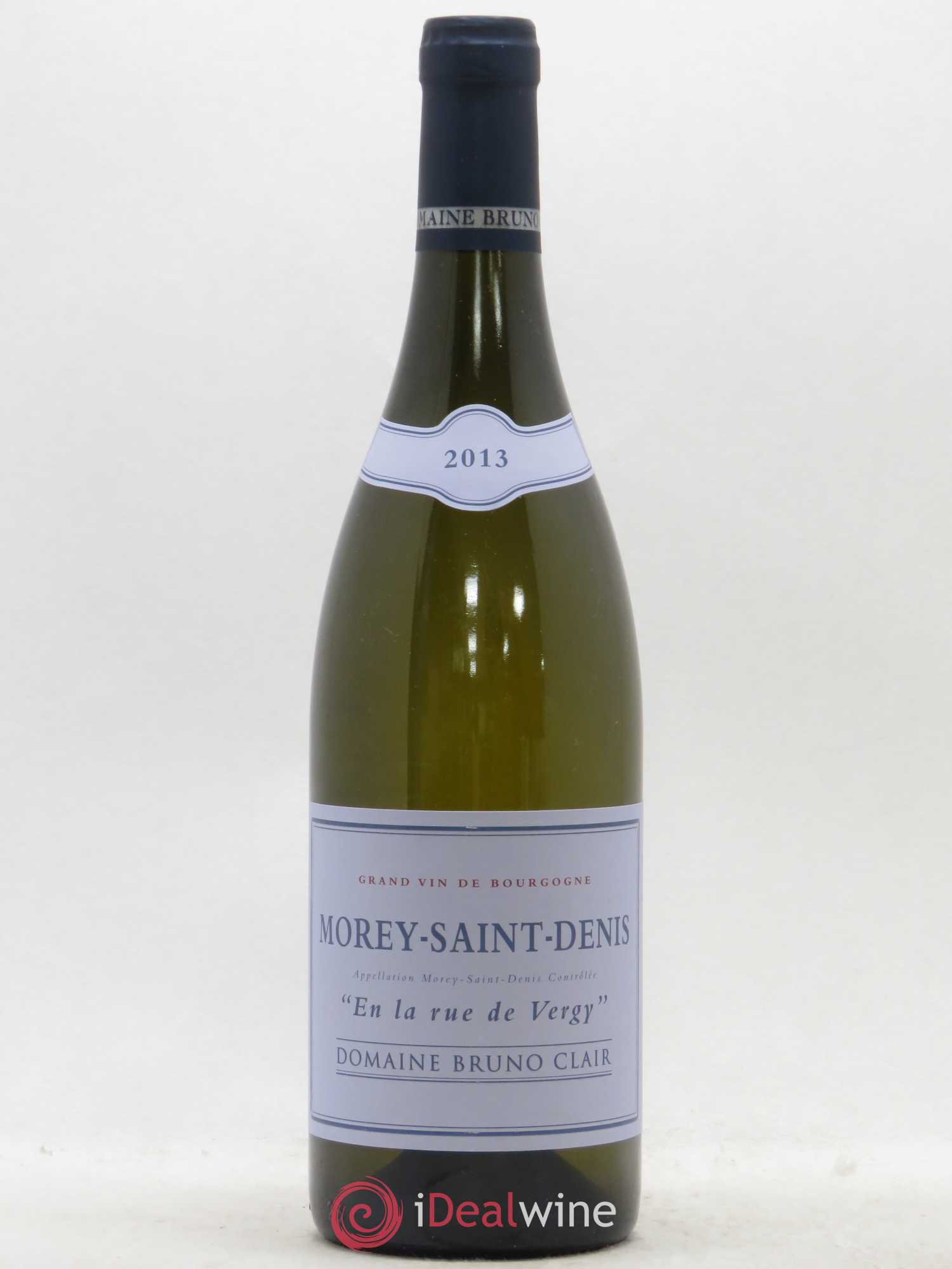 Acheter Morey SaintDenis En la Rue de Vergy Bruno Clair (Domaine) 2013