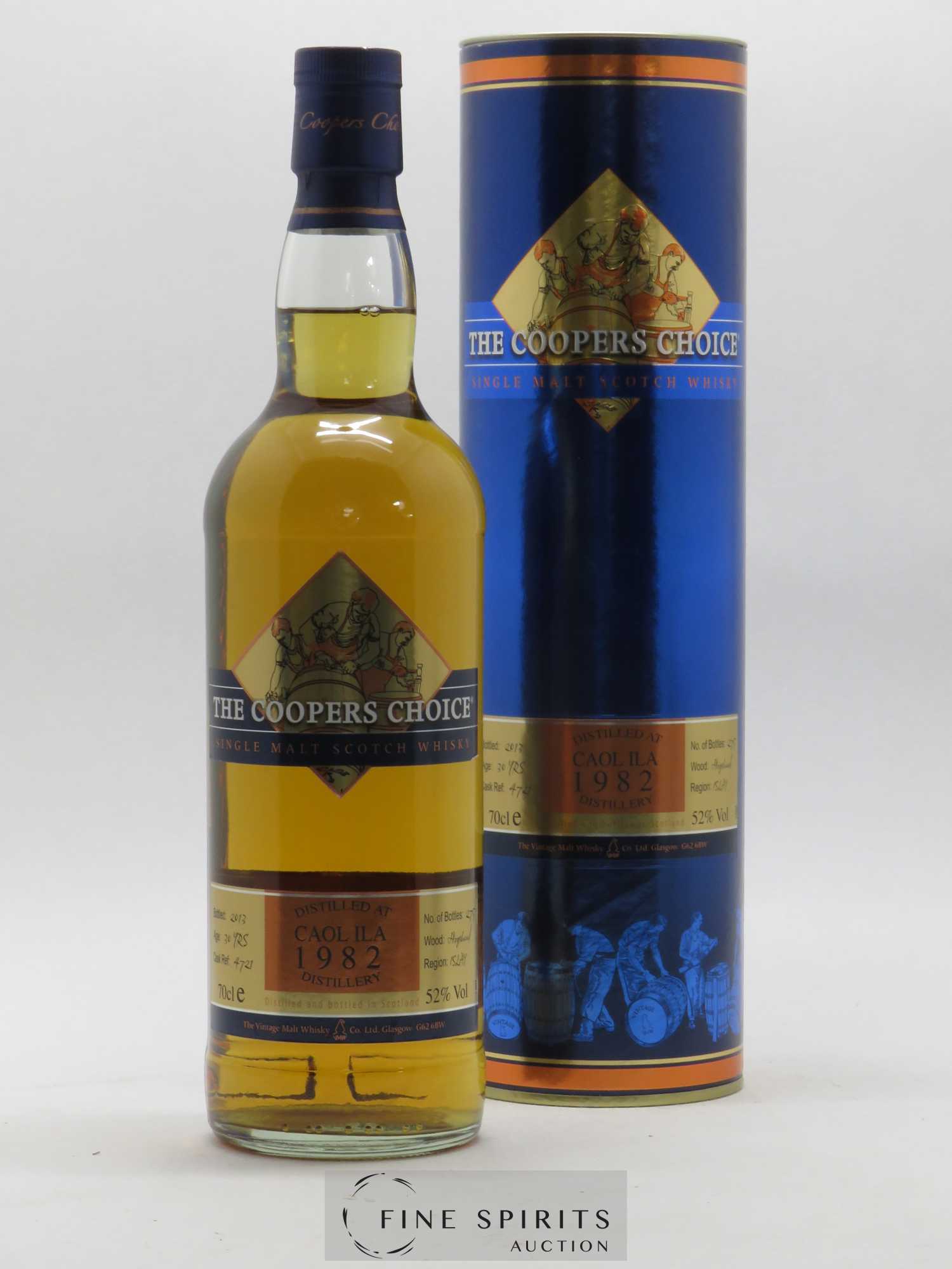 Buy Caol Ila 30 Years 19 The Vintage Malt Whisky Co The Cooper S Choice Cask N 4721 Bottled 13 Limburg Whisky Fair Lot 14