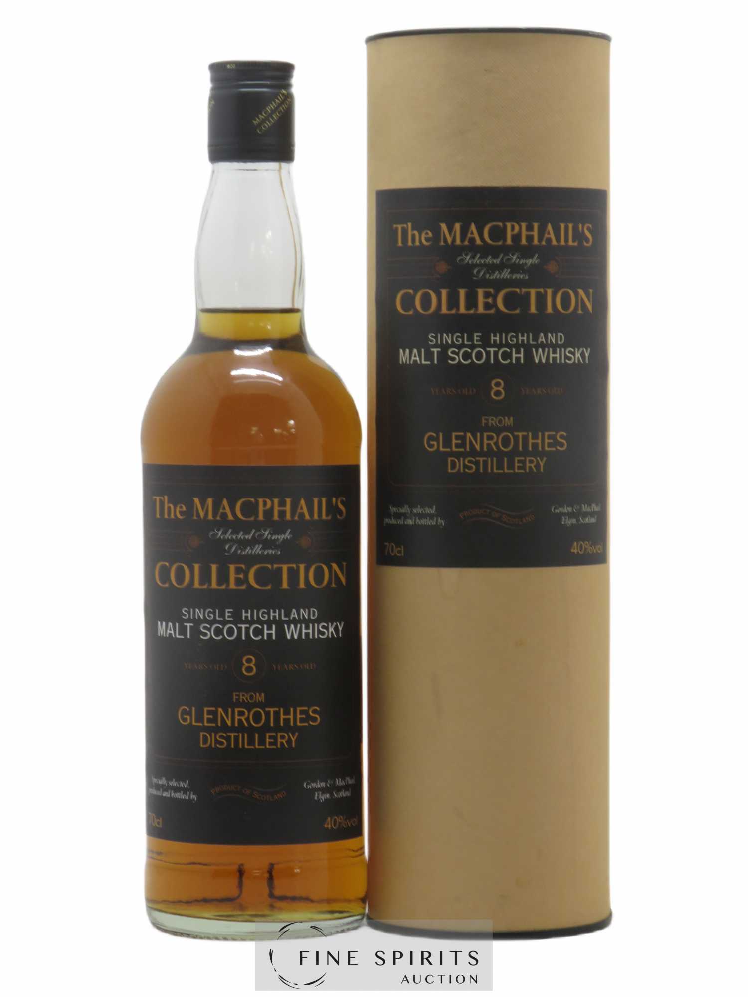 Glenrothes 8 years Gordon & Macphail Macphail's Collection 