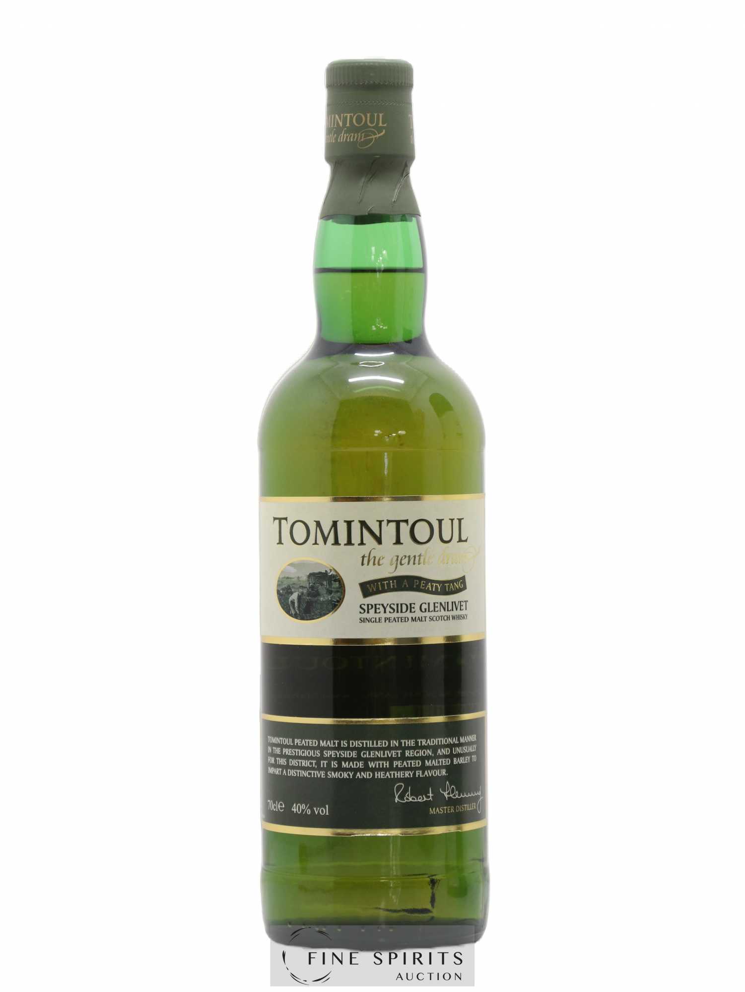 Acheter Tomintoul Of. The Gentle Dram With a Peaty Tang (sans prix de réserve) (lot 738)