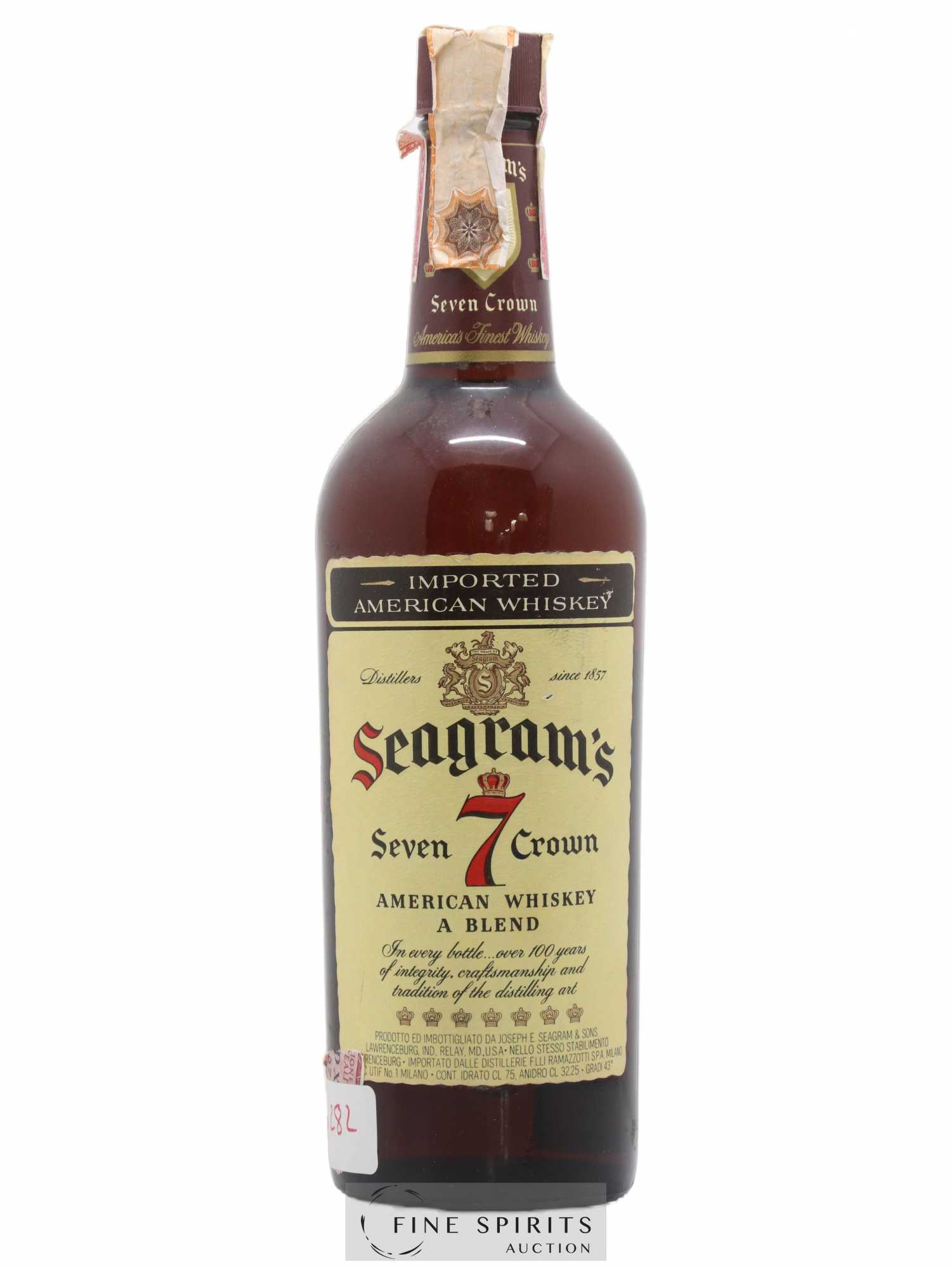 Acheter Seagram's Of. Seven 7 Crown A Blend Imported (sans prix de
