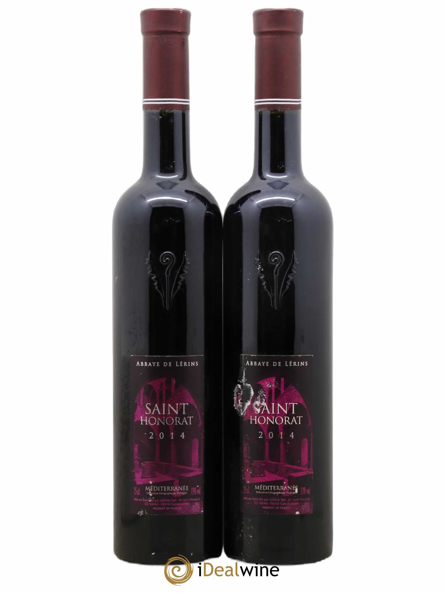 Buy IGP Méditerranée Abbaye de Lérins Vin de Pays Cuvée Saint Honorat