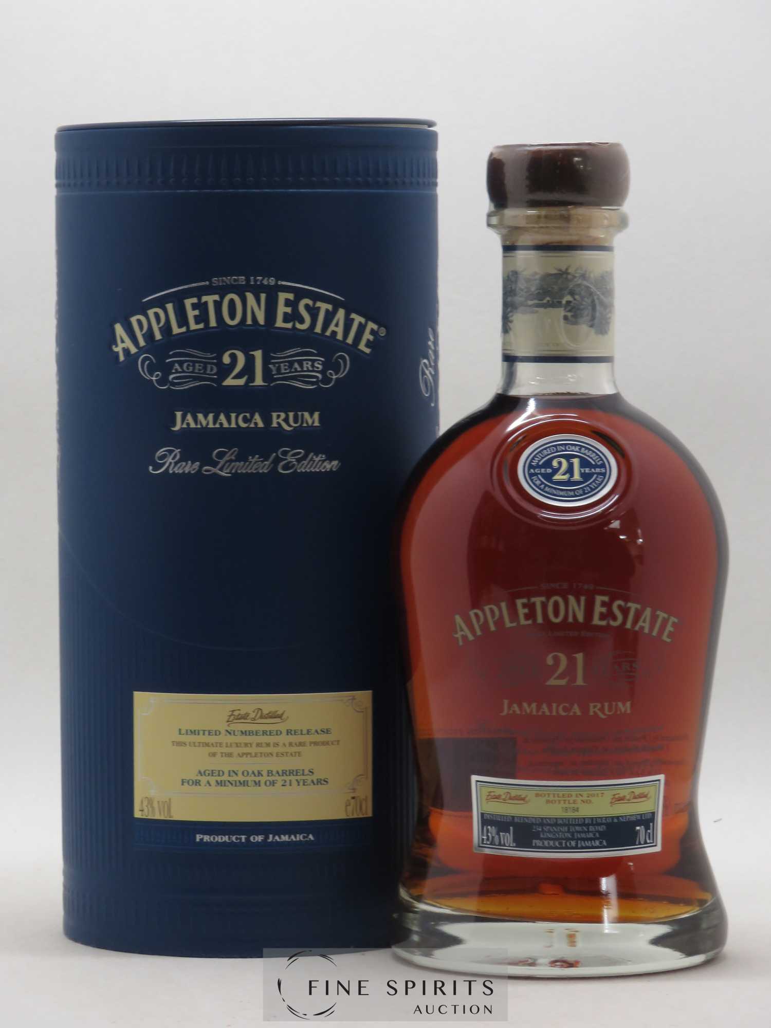 Buy Appleton Estate 21 Years Of Bottled 17 Rare Limited Edition Lot 32