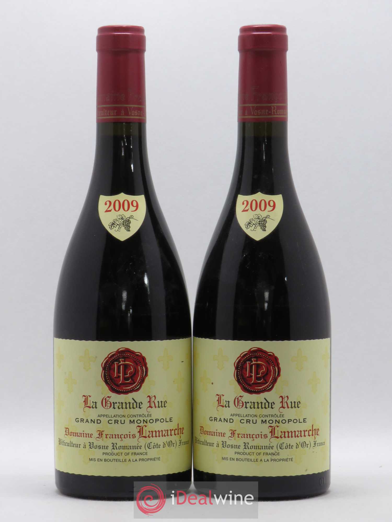 Acheter La Grande Rue Grand Cru François Lamarche 2009 (lot 30683)