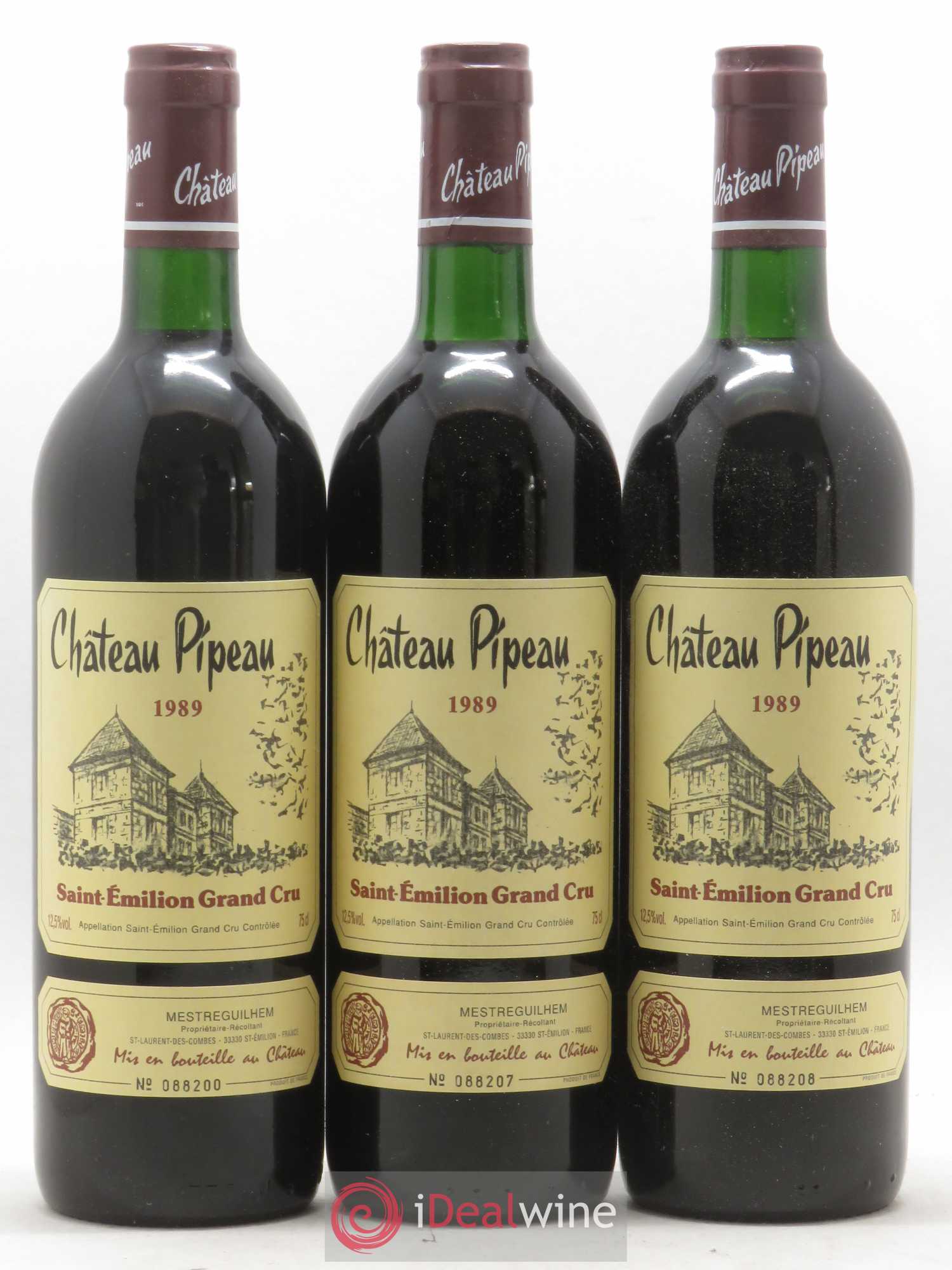 Buy Château Pipeau 1989 (lot: 9133)