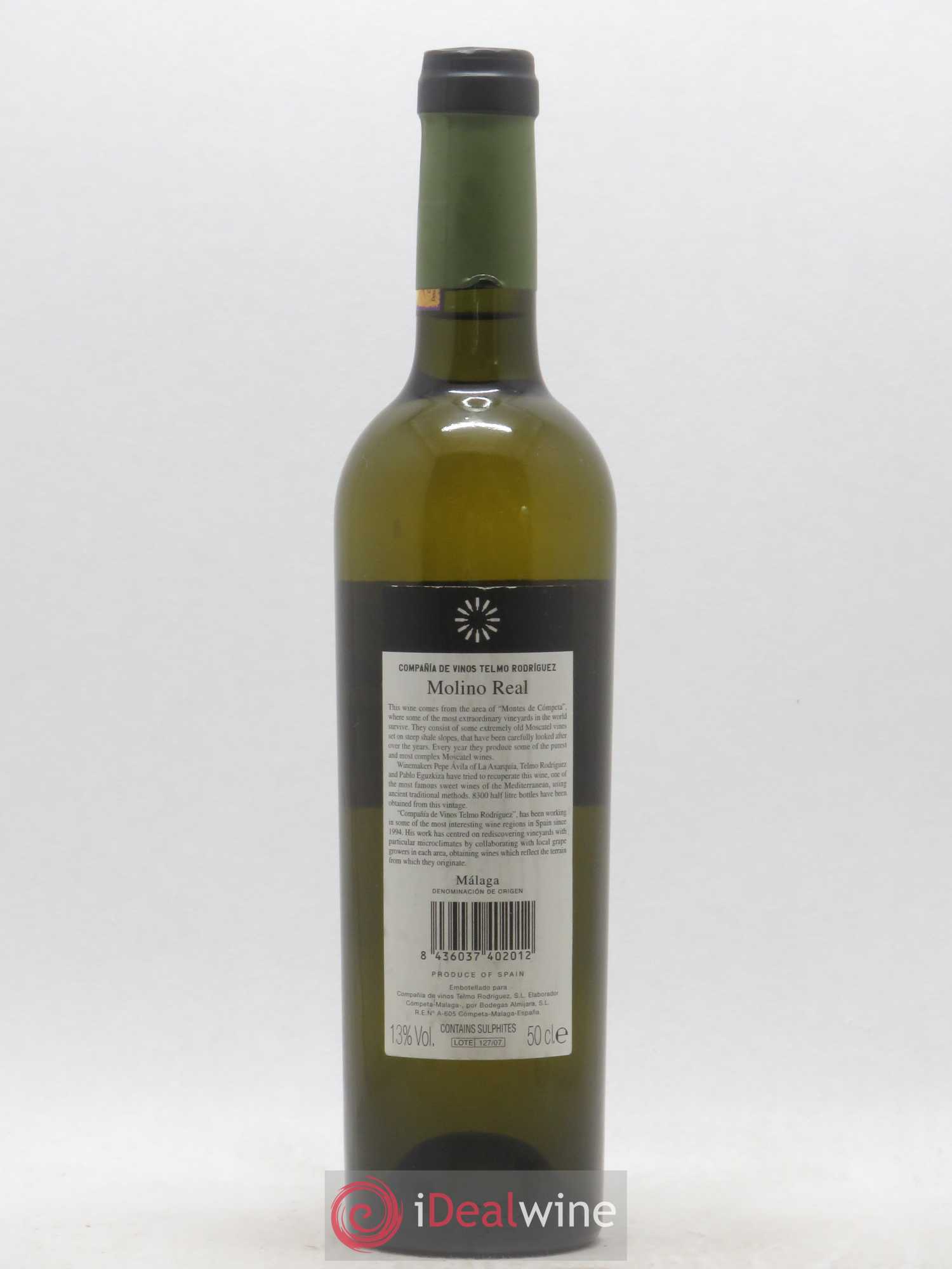 Buy Malaga Molino Real Montain Wine Compania de Vinos Telmo Rodriguez