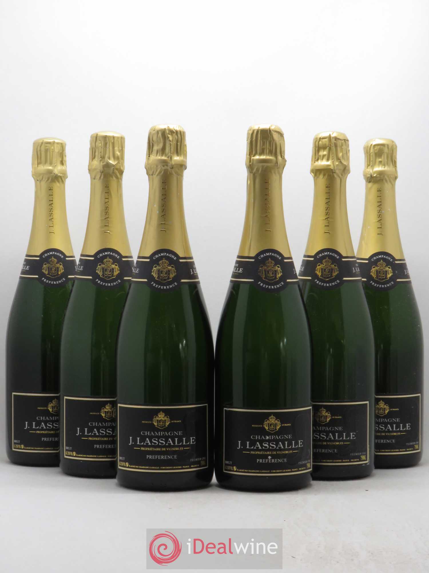 Buy Champagne Préfèrence J. Lassalle Brut Premier Cru (no reserve) (lot 1636)
