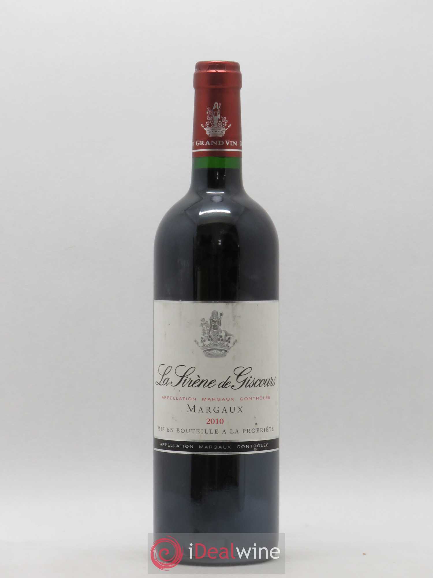 Acheter La Sirène de Giscours 2010 (lot 9206)