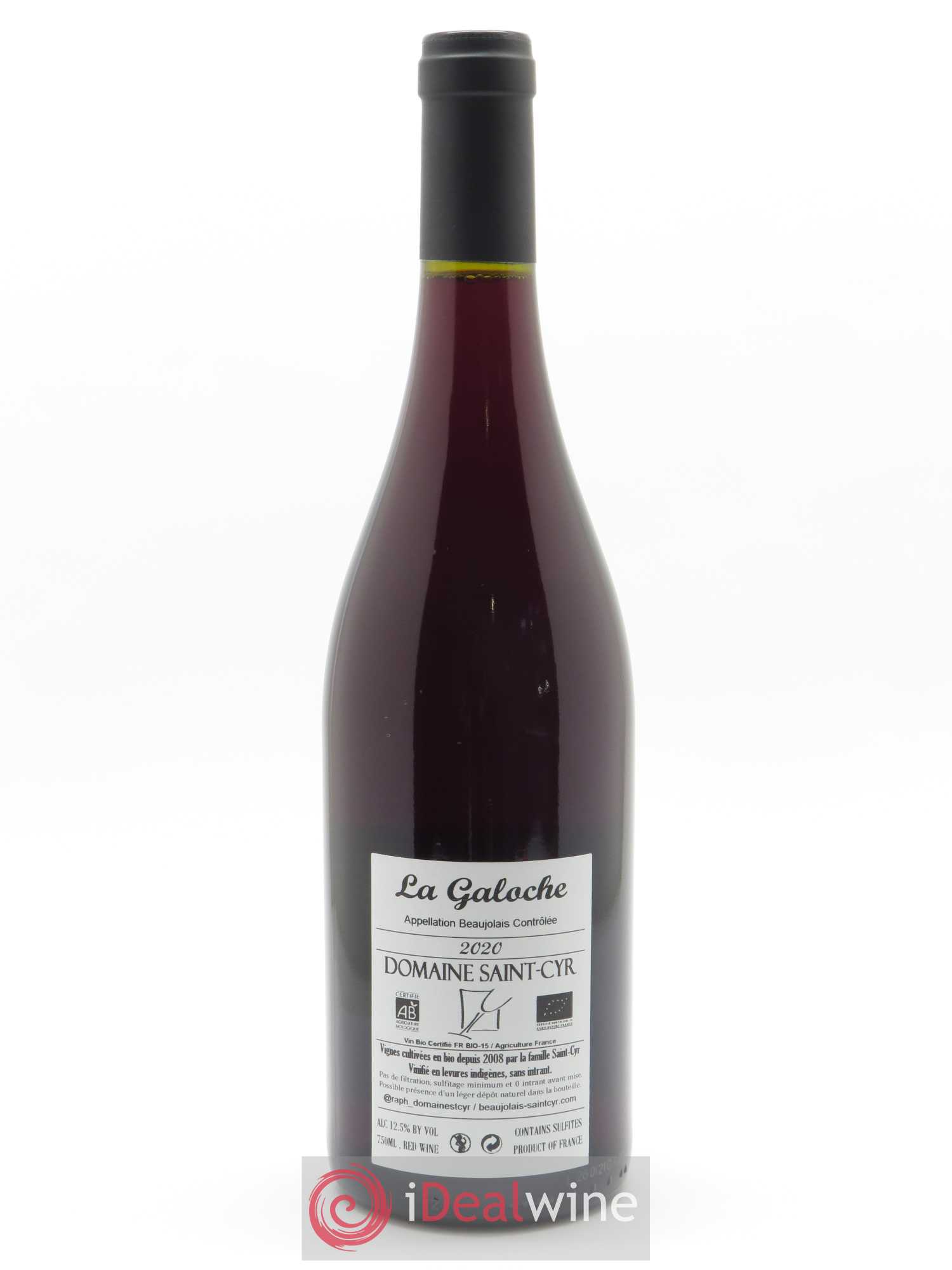 Buy Beaujolais La Galoche Domaine SaintCyr 2020 (lot 18525)