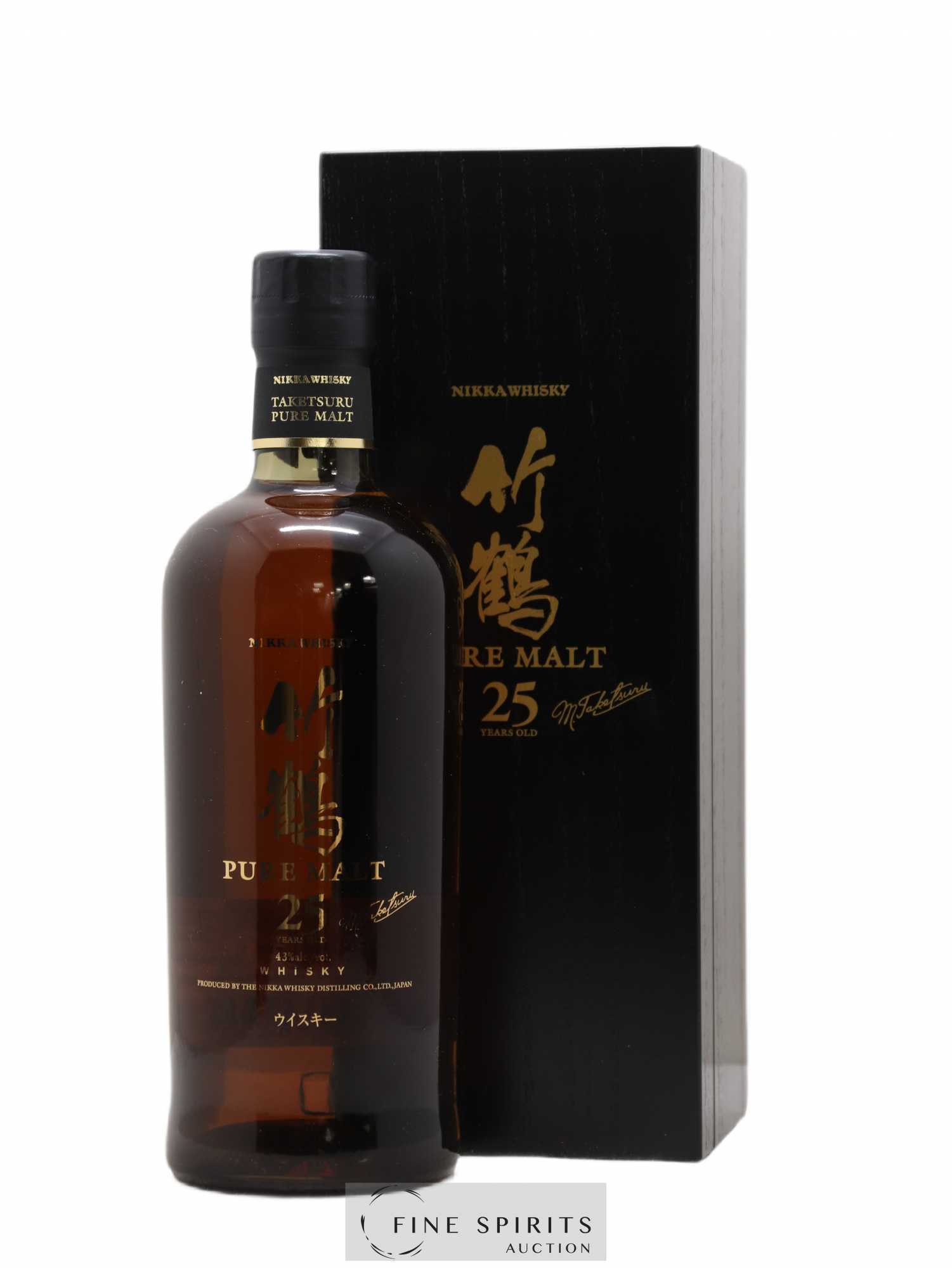 Taketsuru 25 years Of. Pure Malt Nikka Whisky 