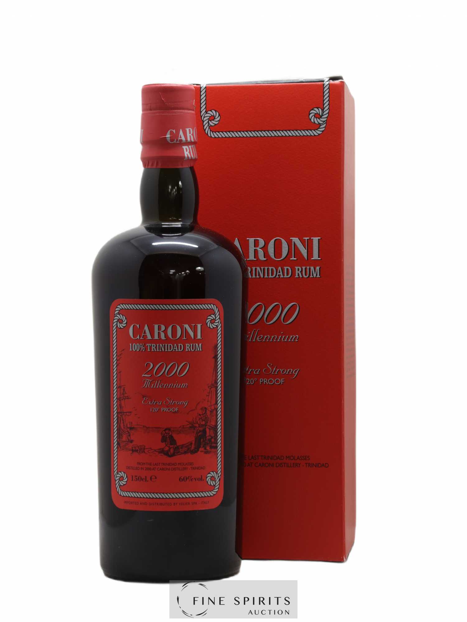 Caroni 15 years 2000 Velier Millennium One of 1420 - bottled 2015 