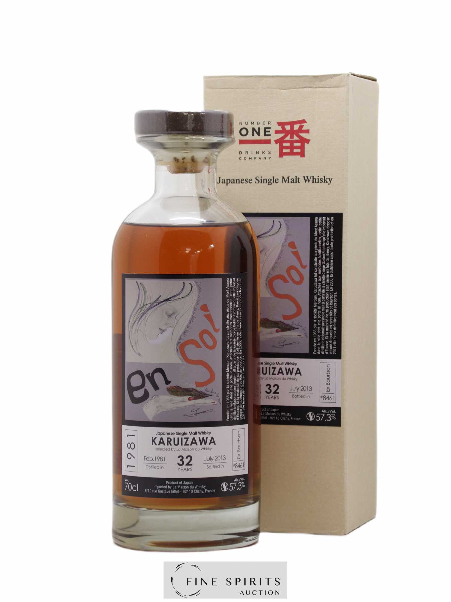 Karuizawa 32 years 1981 Number One Drinks En Soi Ex-Bourbon Cask n°8461 - bottled 2013 LMDW Artist 