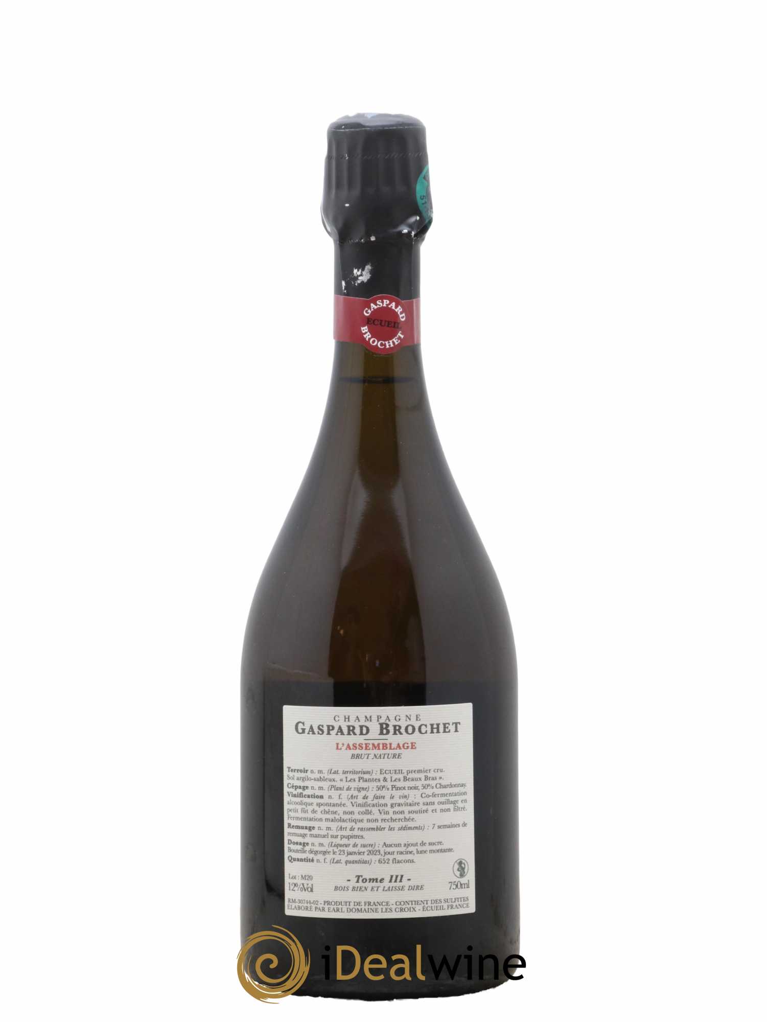 Buy Assemblagle Pinot Noir Chardonnay Gaspard Brochet (lot 1390)