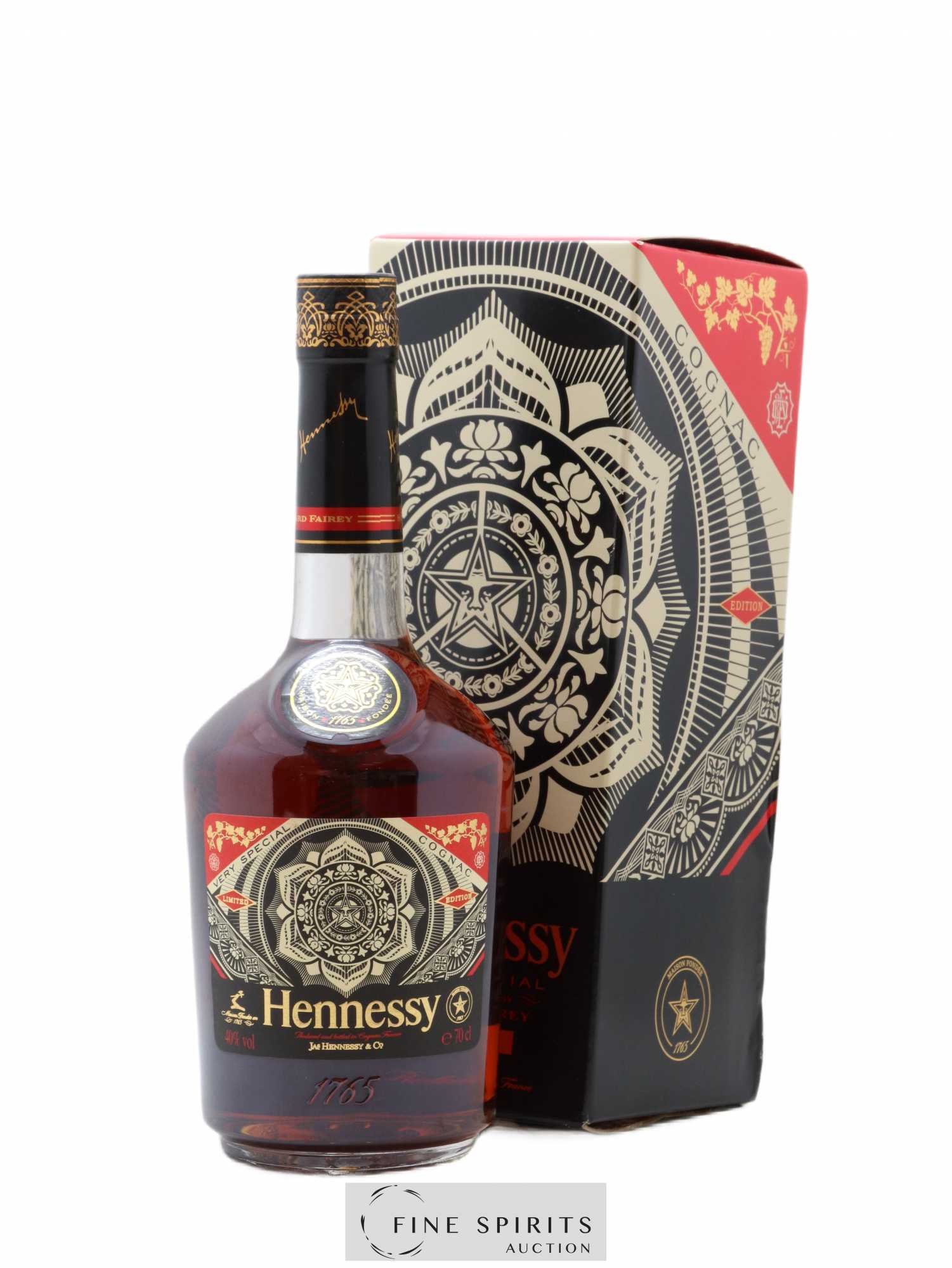 Hennessy Of. Very Special Shepard Fairey - One of 135000 Limited Edition 