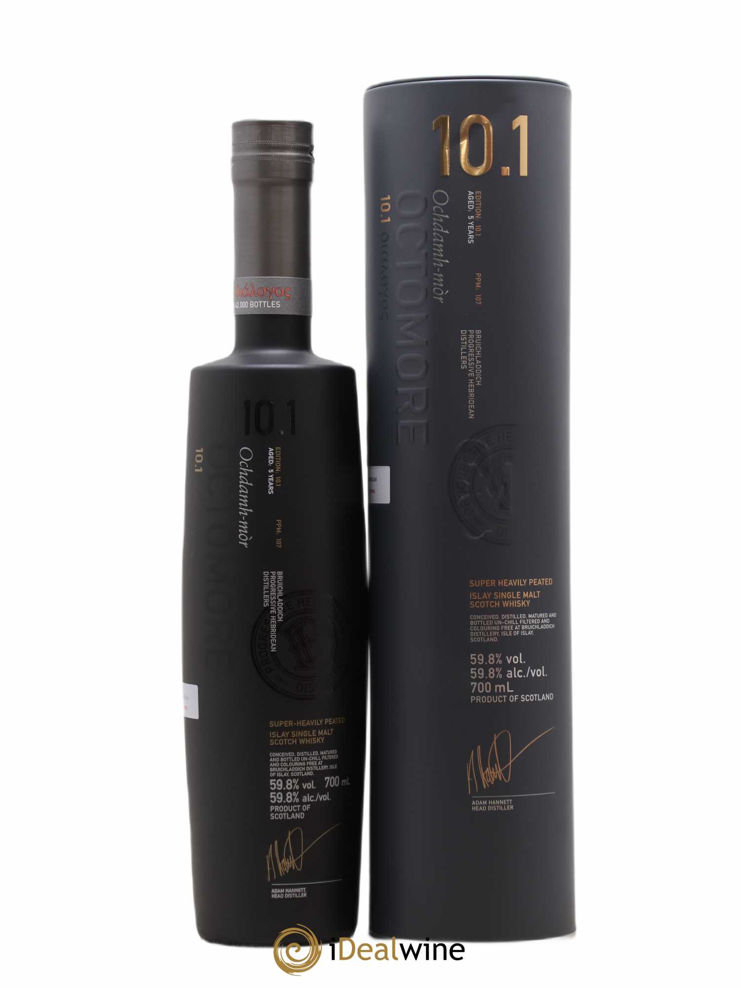 Octomore 5 years Of. Edition 10.1 Super-Heavily Peated - One of 42000 Limited Edition 