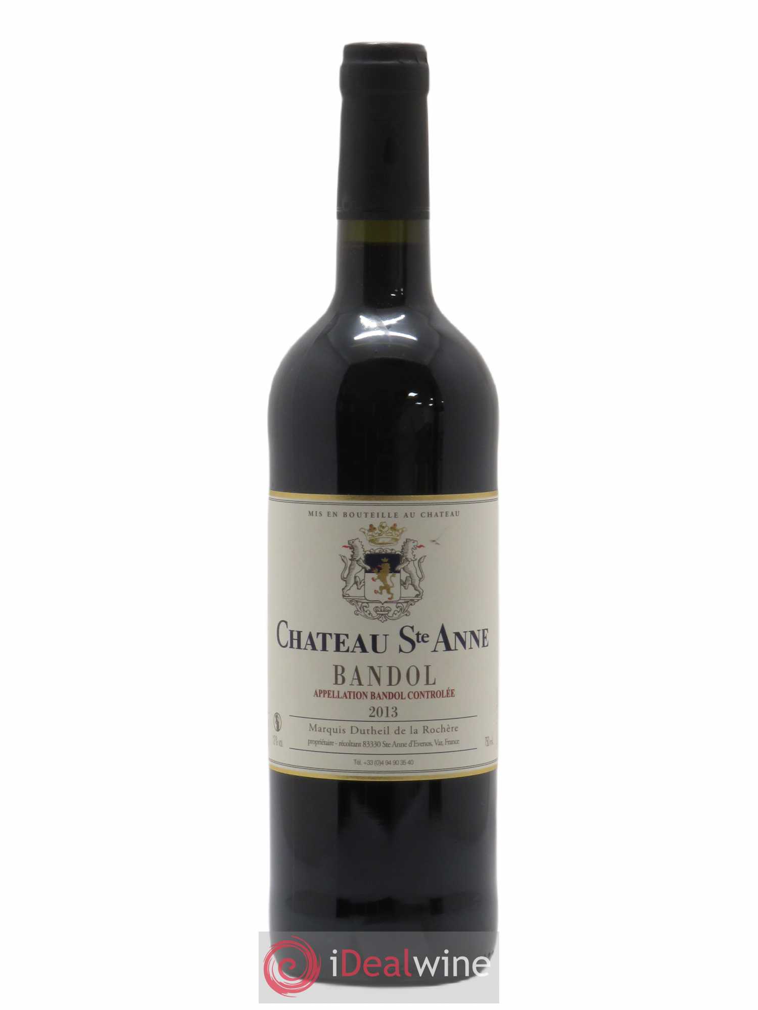 Buy Bandol Château Saint Anne (no reserve) 2013 (lot 4596)