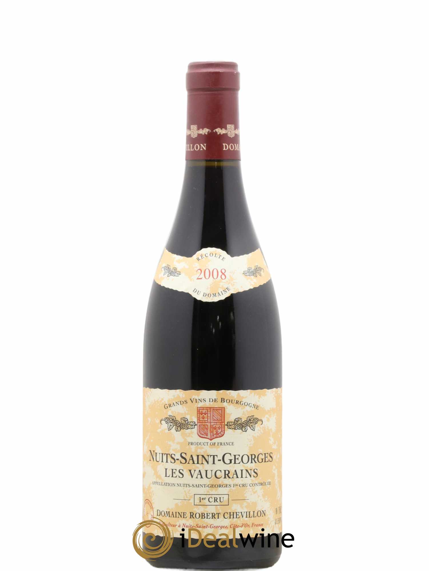 Acheter Nuits Saint-Georges 1er Cru Les Vaucrains Robert Chevillon 2008 ...