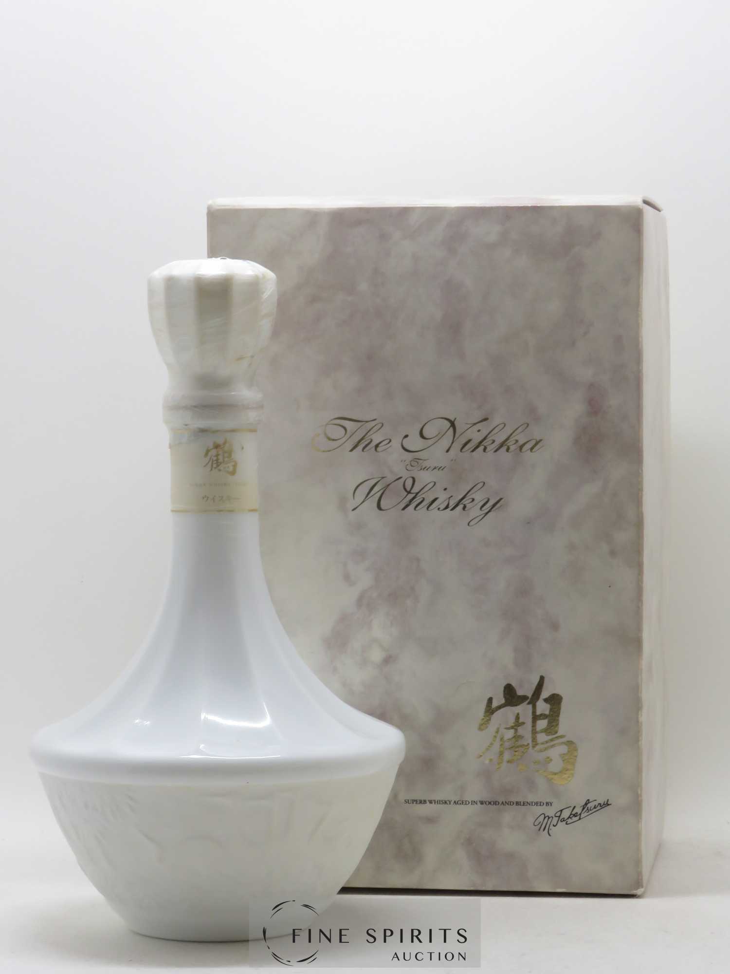 Tsuru 17 years Of. Ceramic Decanter Nikka Whisky 