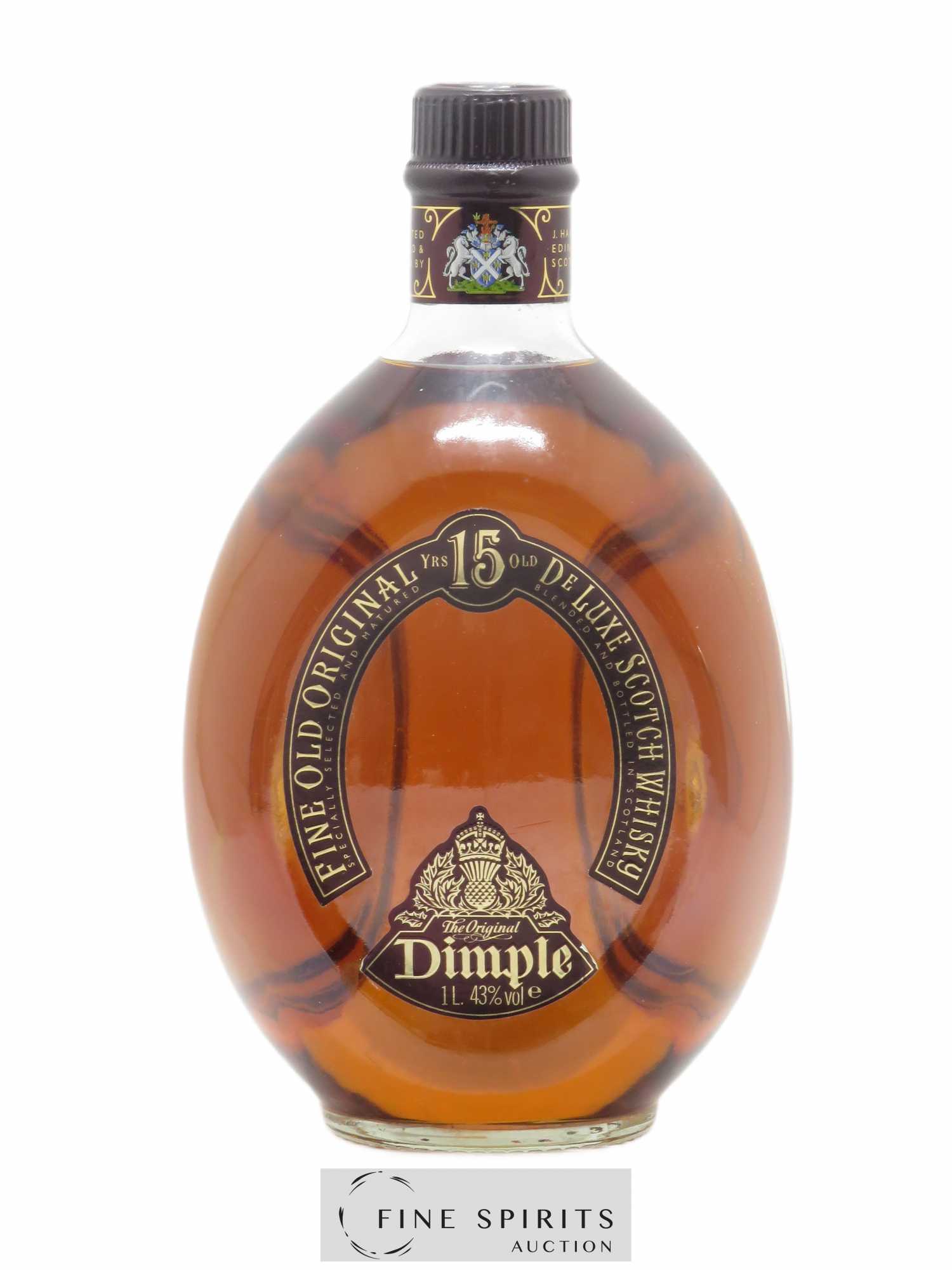 Dimple 15 years Of. The Original De Luxe Scotch Whisky 